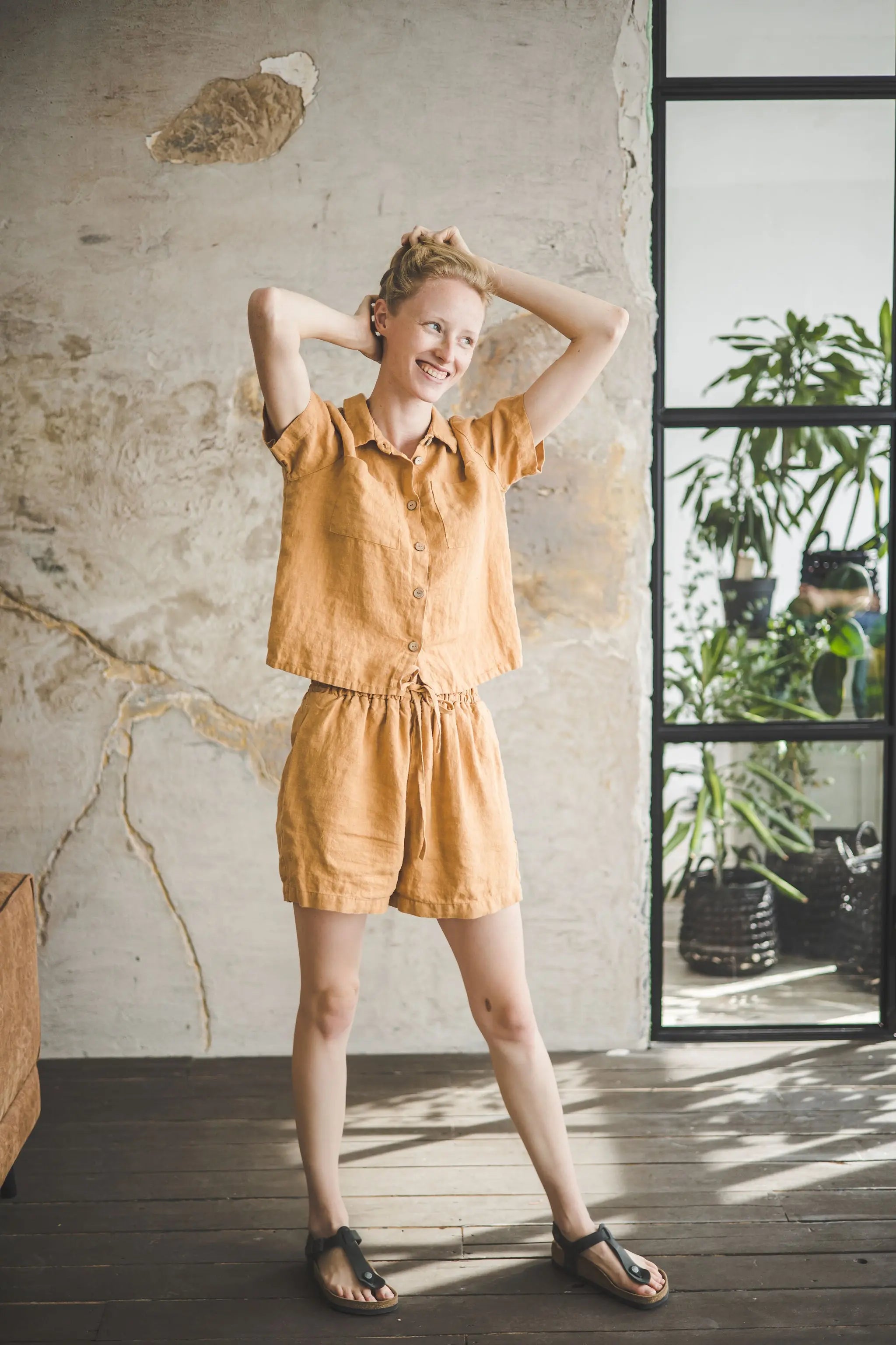 READY TO SHIP: Summer Linen Shirt - Epic Linen conscious fashion