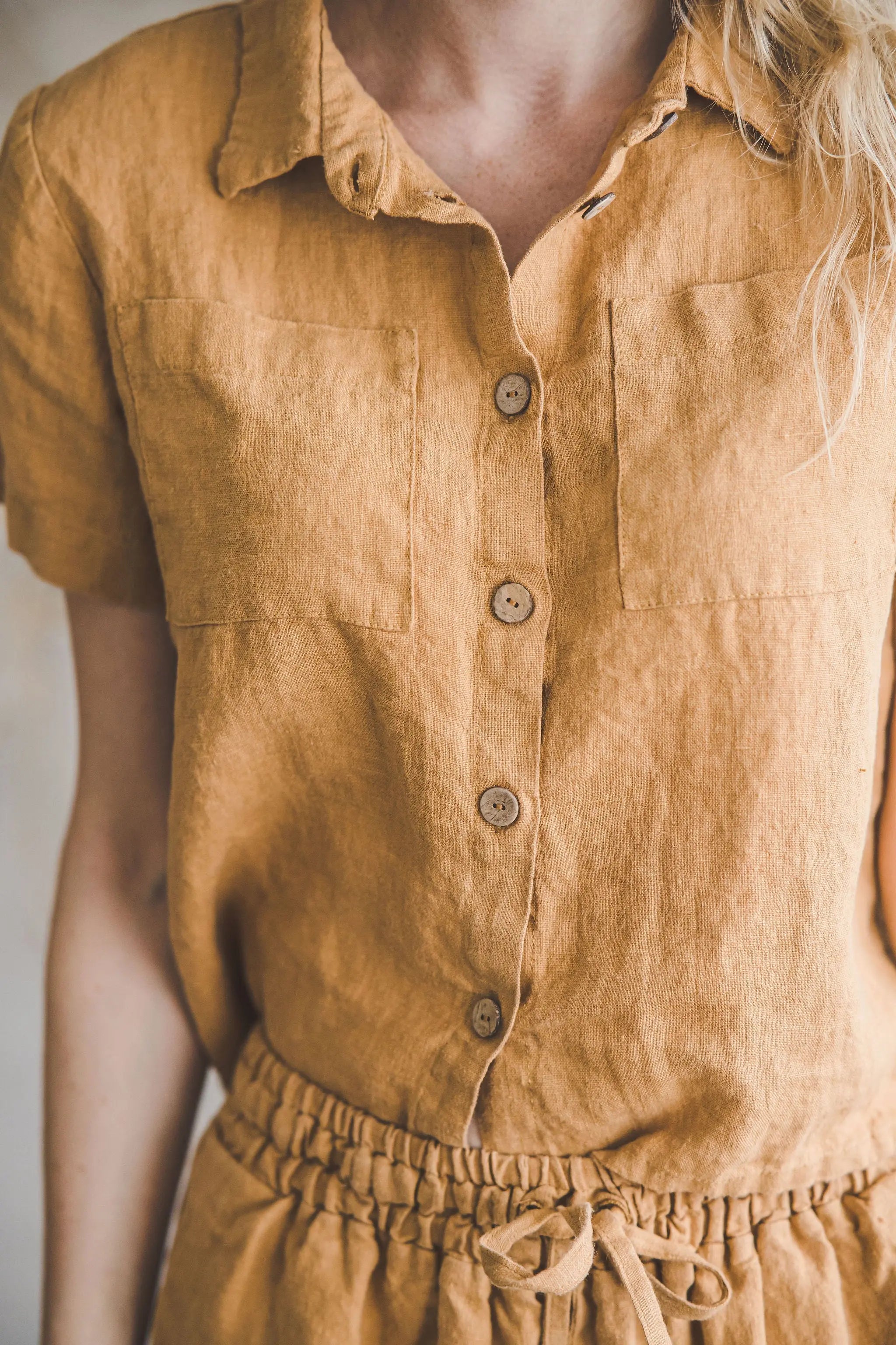 READY TO SHIP: Summer Linen Shirt - Epic Linen conscious fashion