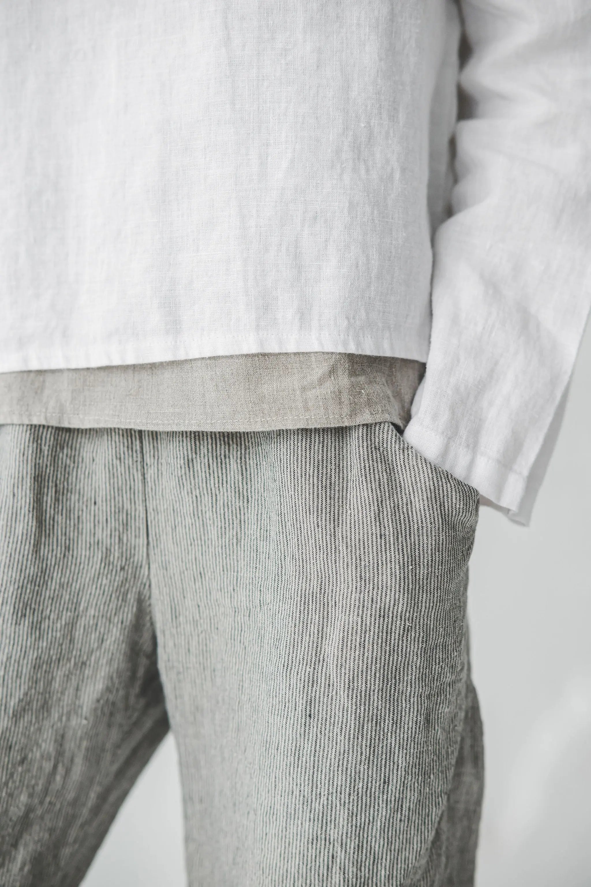 Linen Pants with Elastic Waistband Epic Linen