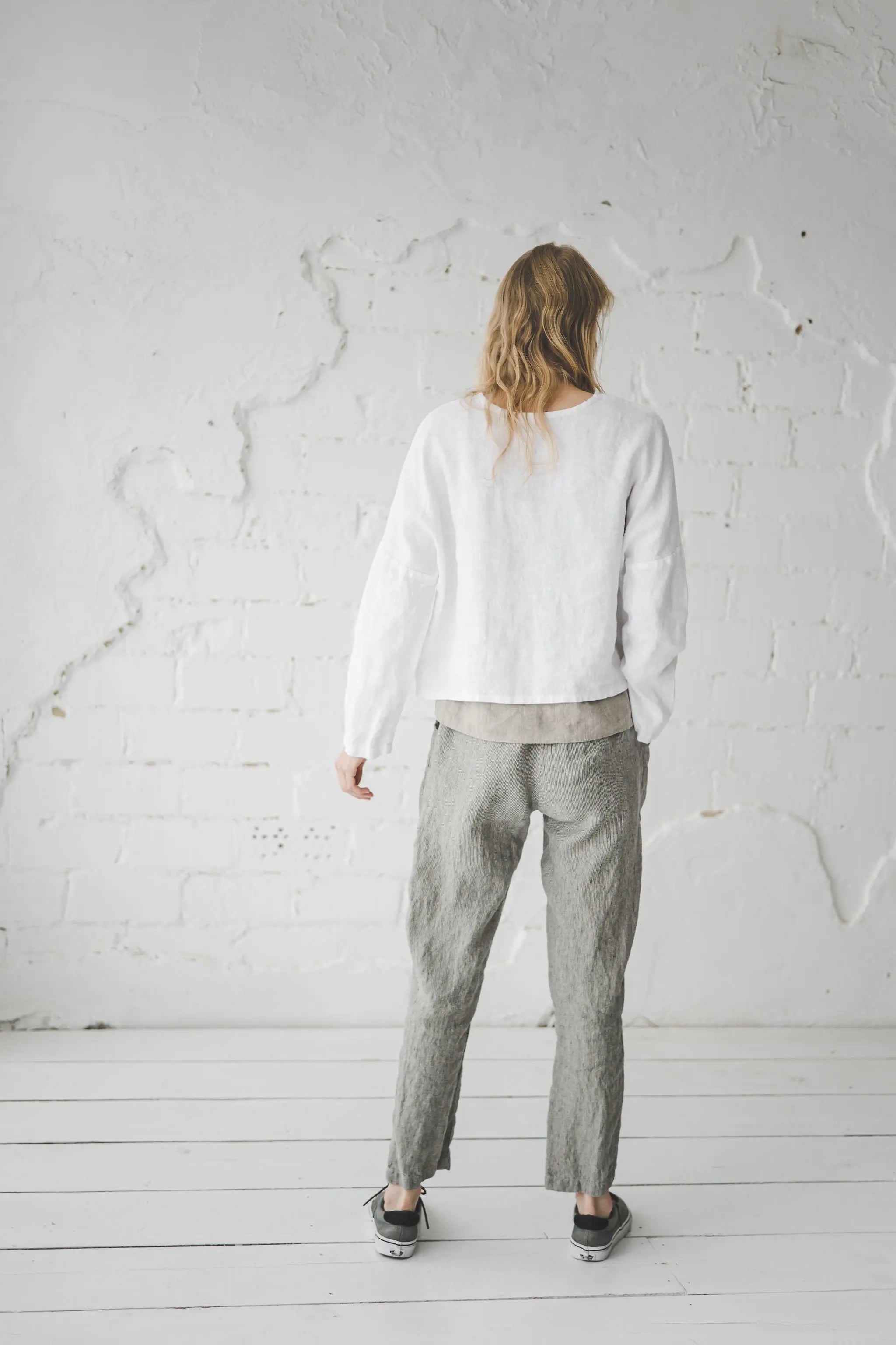 Linen Pants with Elastic Waistband Epic Linen