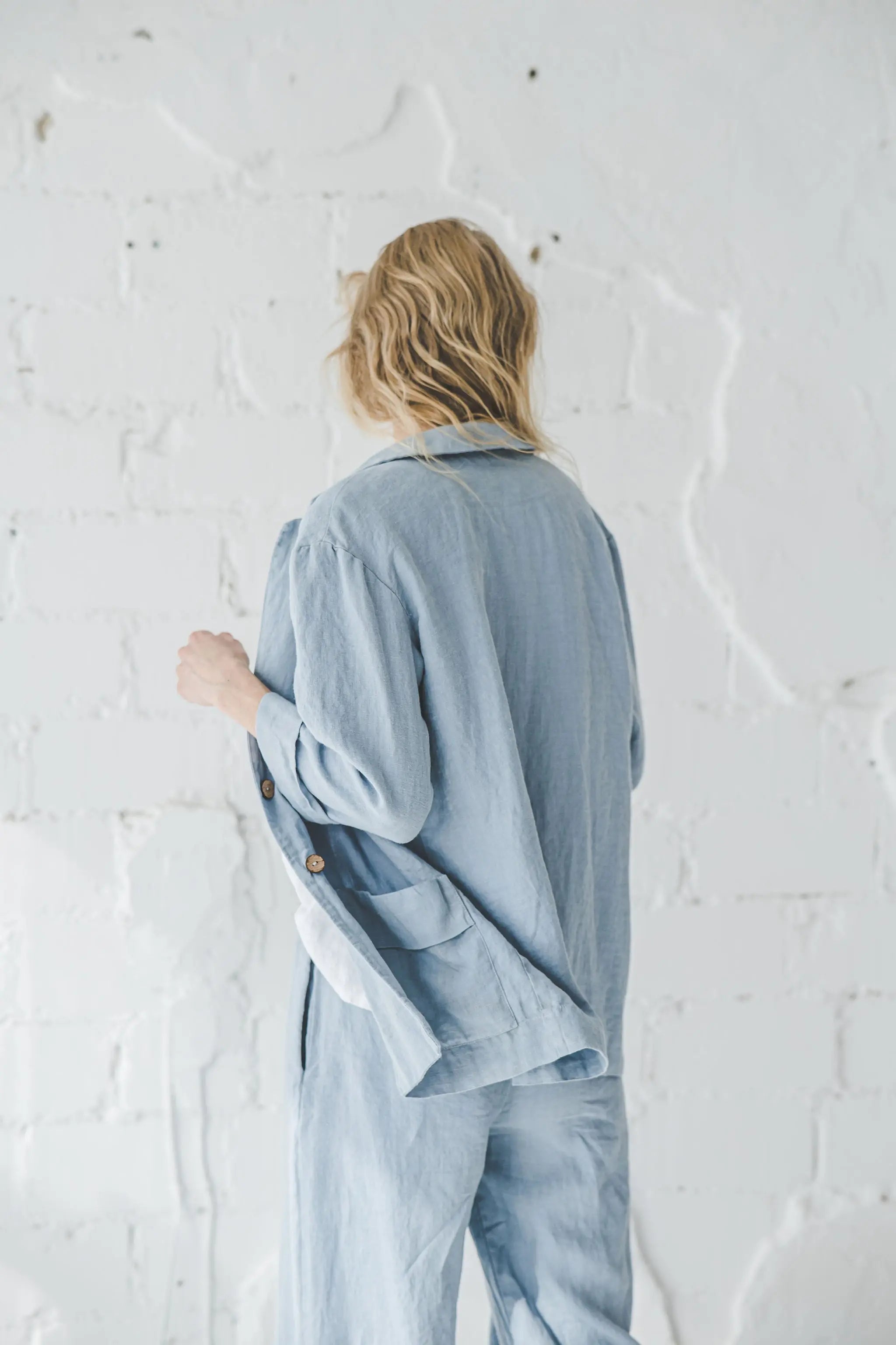 Loose Linen Jacket Epic Linen