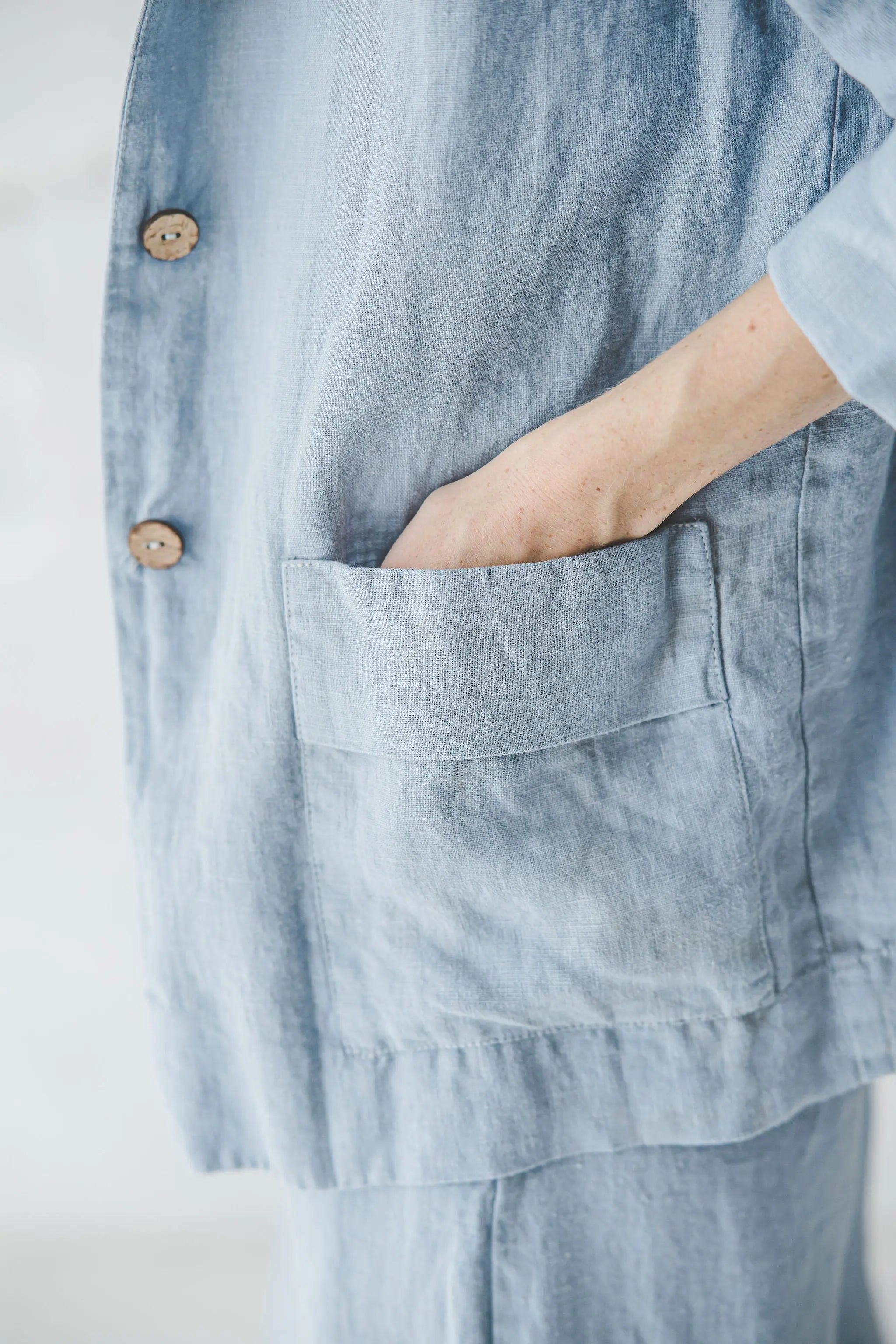 Loose Linen Jacket Epic Linen