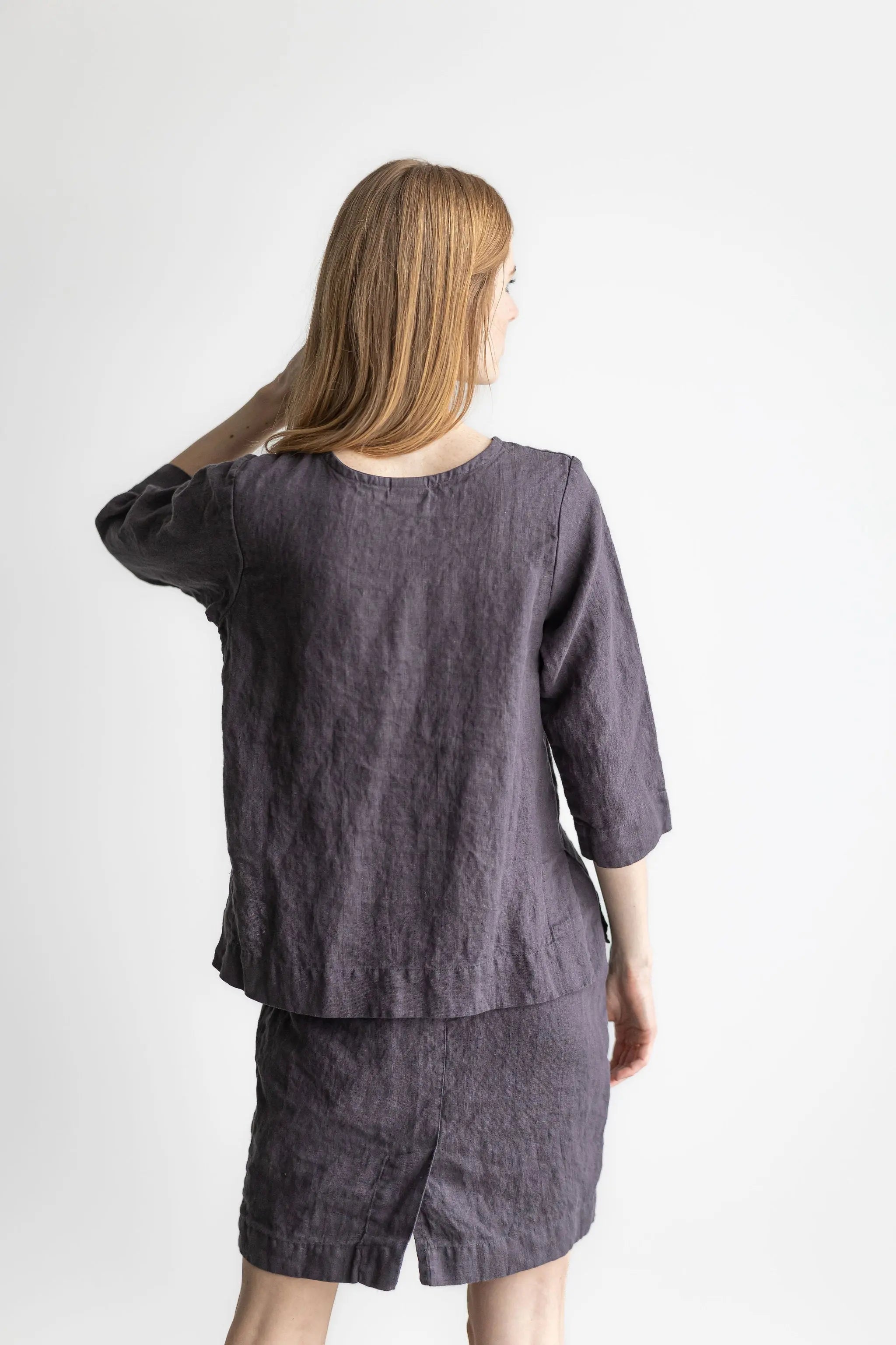 Classic Linen Blouse Epic Linen