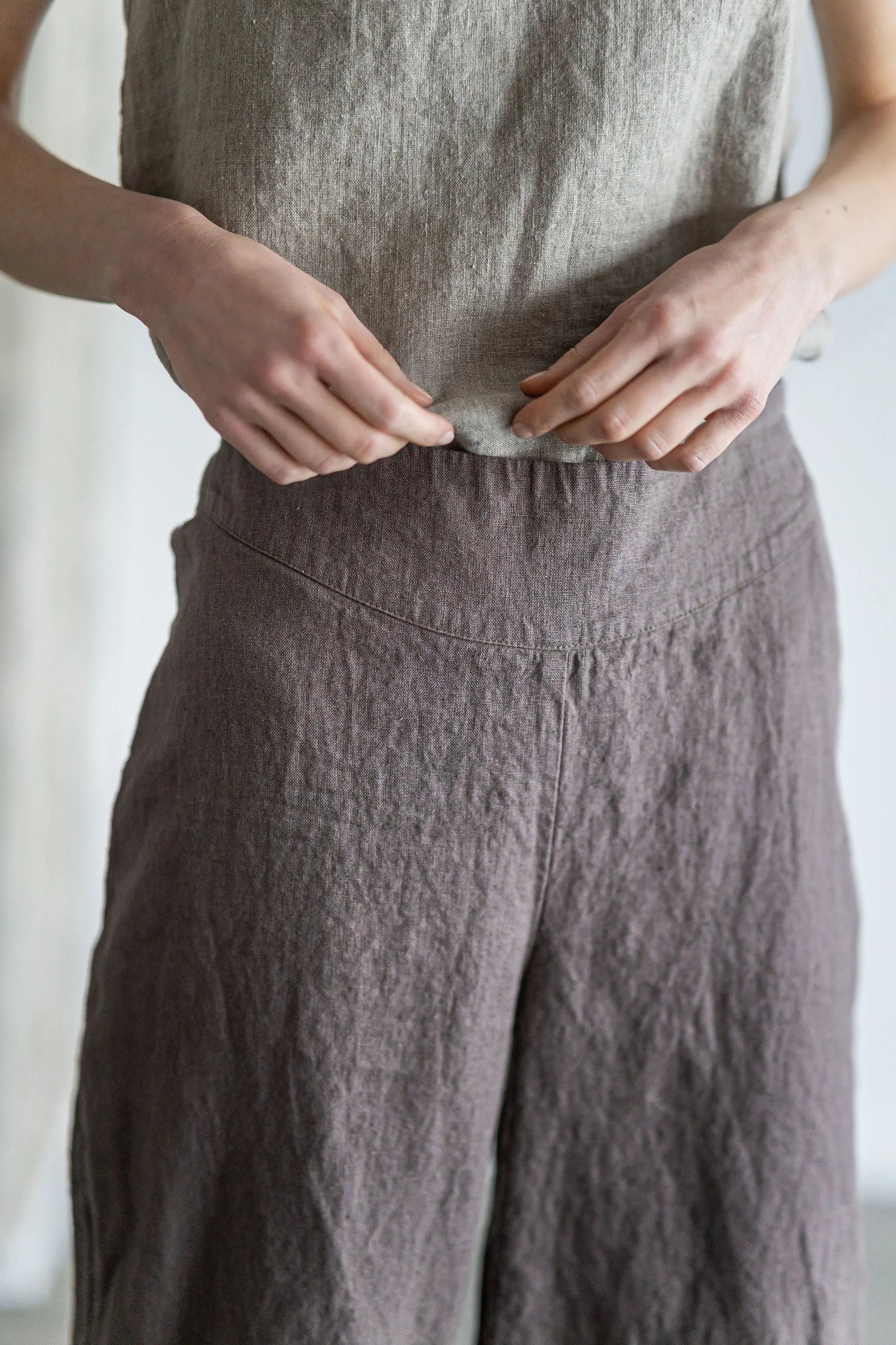 Relaxed Fit Flax Linen Pants Epic Linen