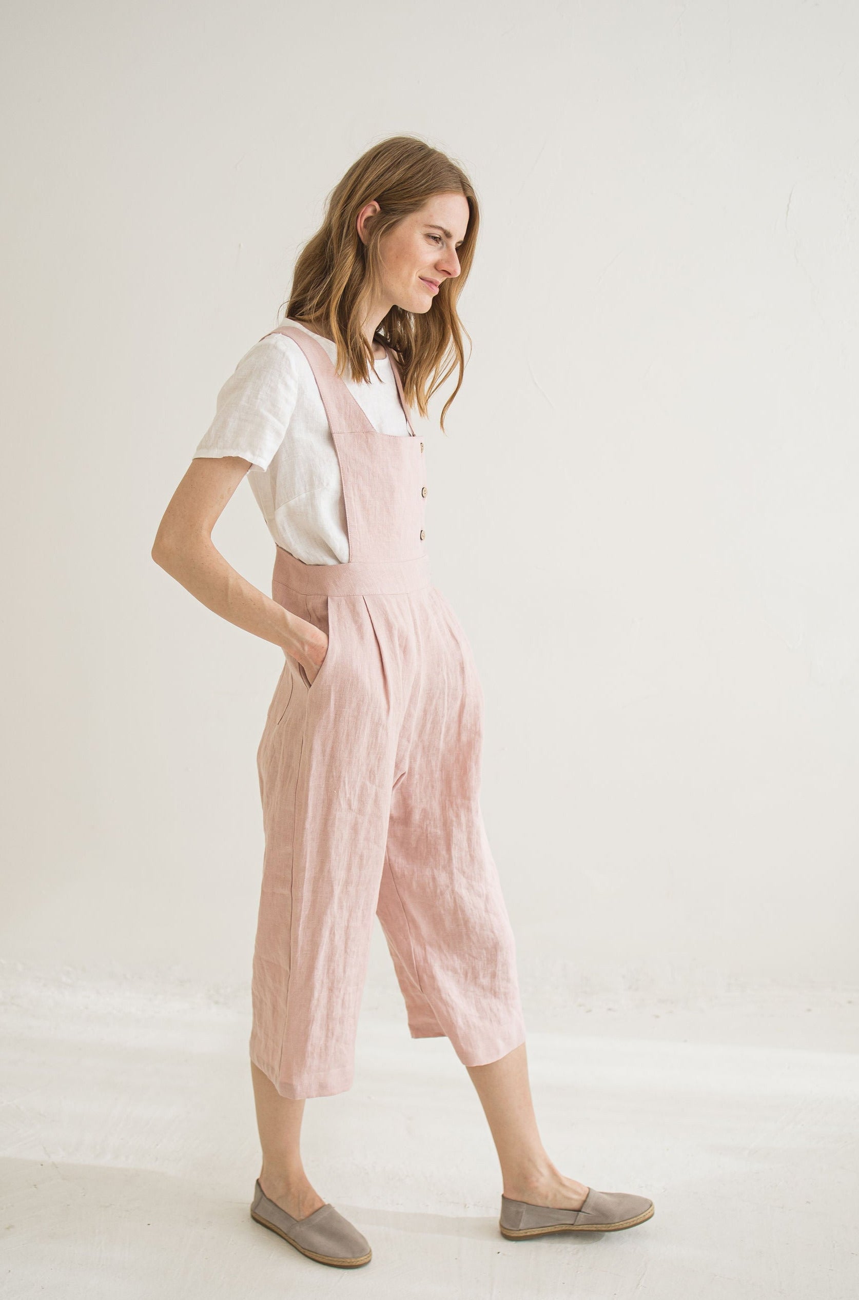 Sleeveless Linen Jumpsuit Epic Linen