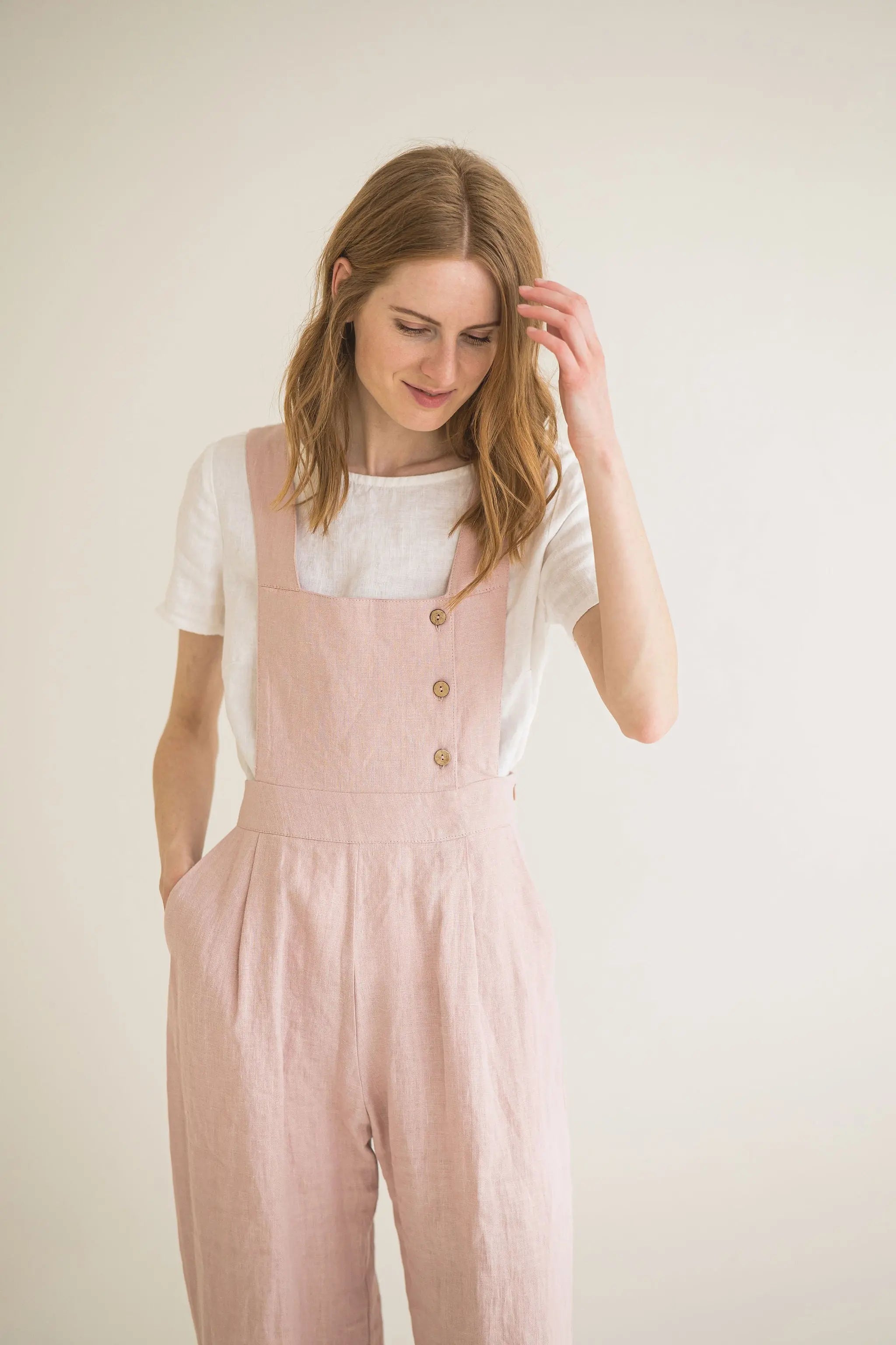 Sleeveless Linen Jumpsuit Epic Linen
