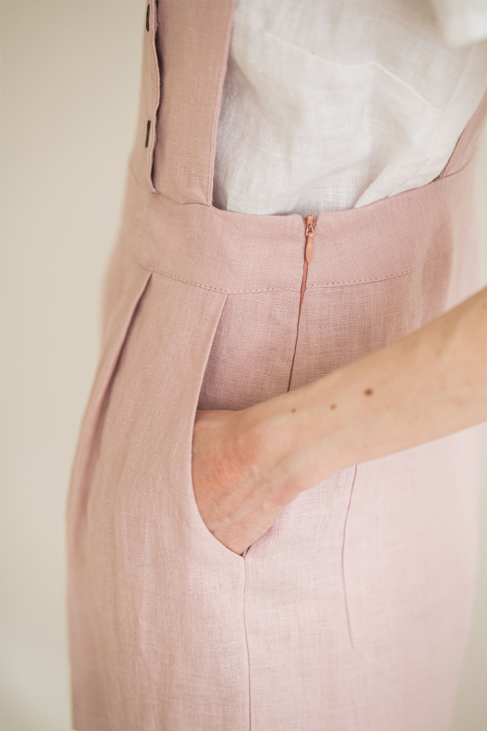 Sleeveless Linen Jumpsuit Epic Linen