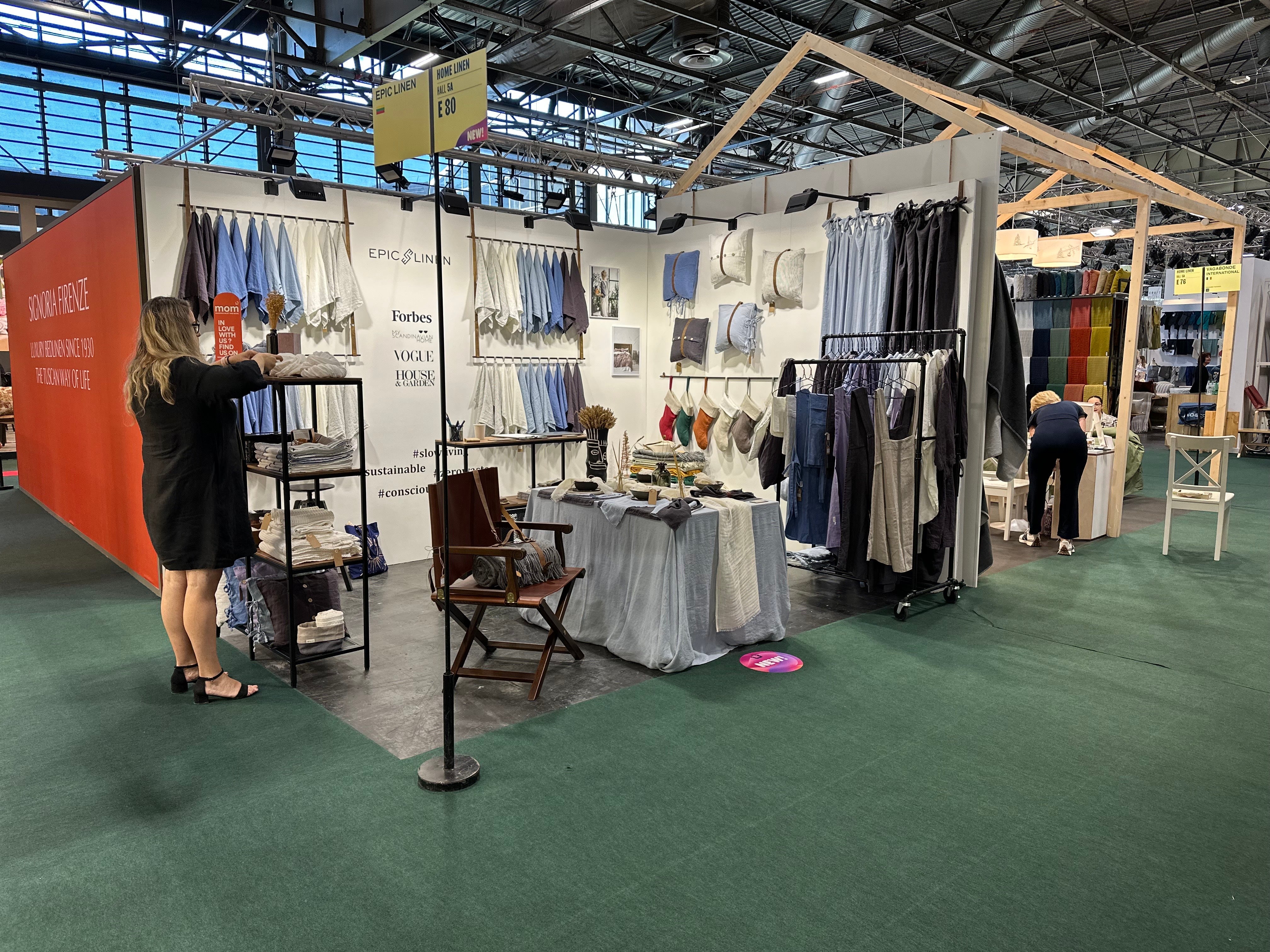 Maison & Objet. Wholesaler exhibition events, premium linen wholesale, Lithuanian quality linen, high-quality linen exhibitions, luxury linen trade shows, Lithuanian linen supplier, wholesale linen events, top linen exhibitors, B2B linen trade shows, Lithuanian linen manufacturers
