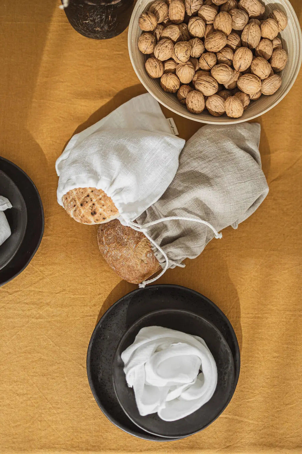Linen Bread Bag