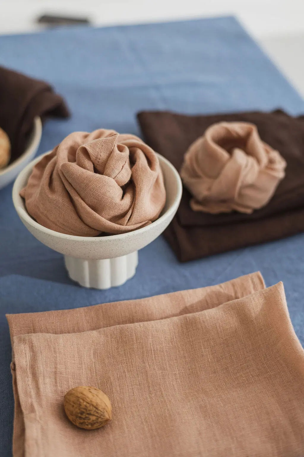 Gauze Lightweight Linen Table Napkins Set of 2 Epic Linen