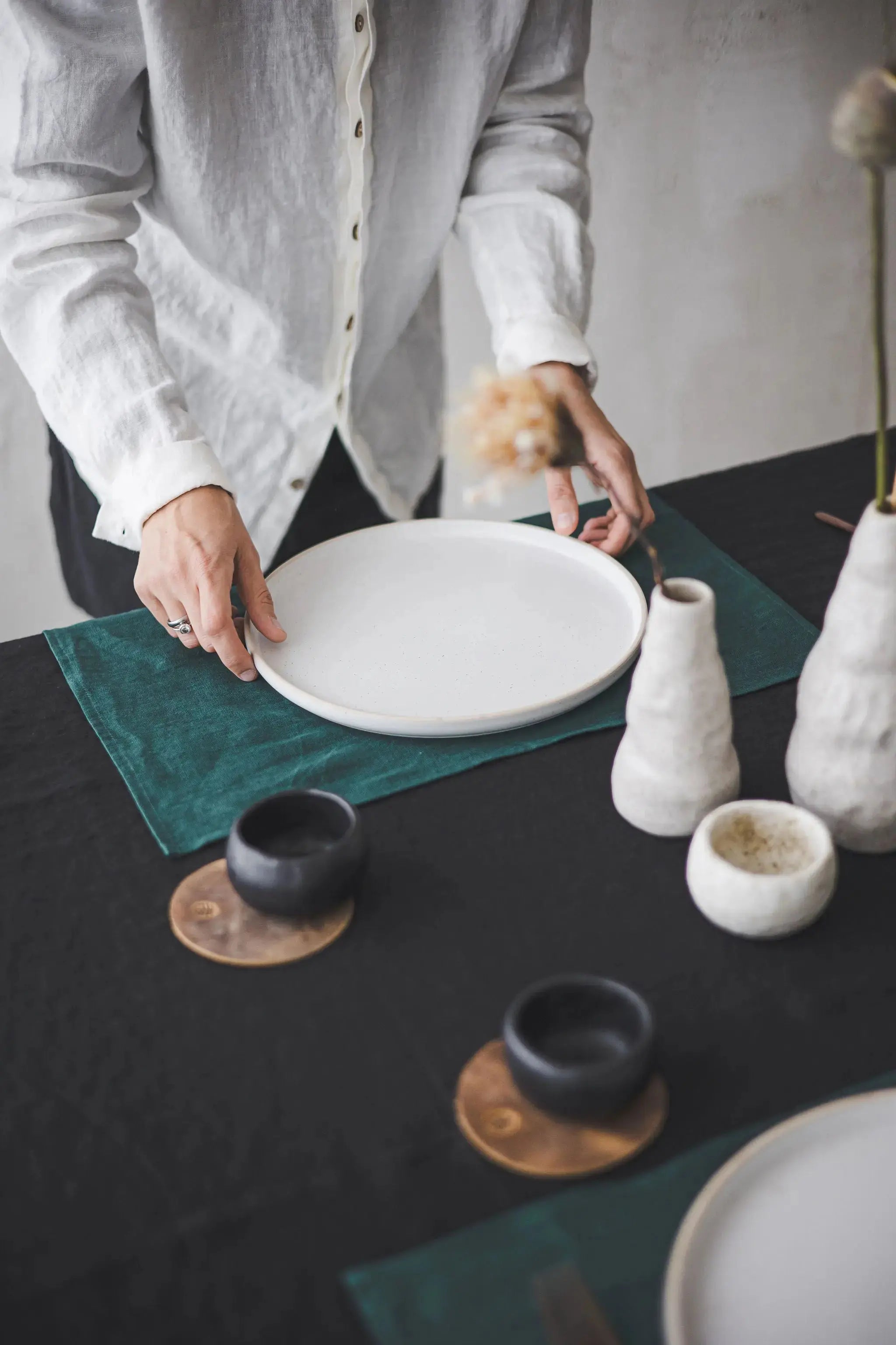 READY TO SHIP: Set of 5 Stonewashed Linen Napkins Epic Linen