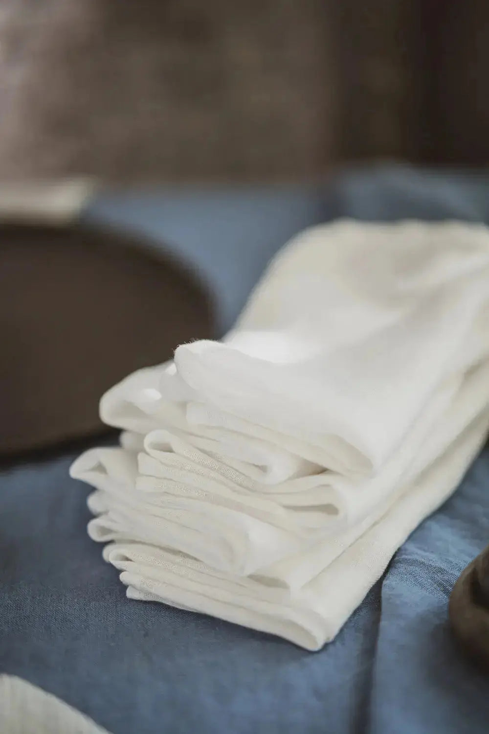 Gauze Linen Table Napkins Set of 2 Epic Linen