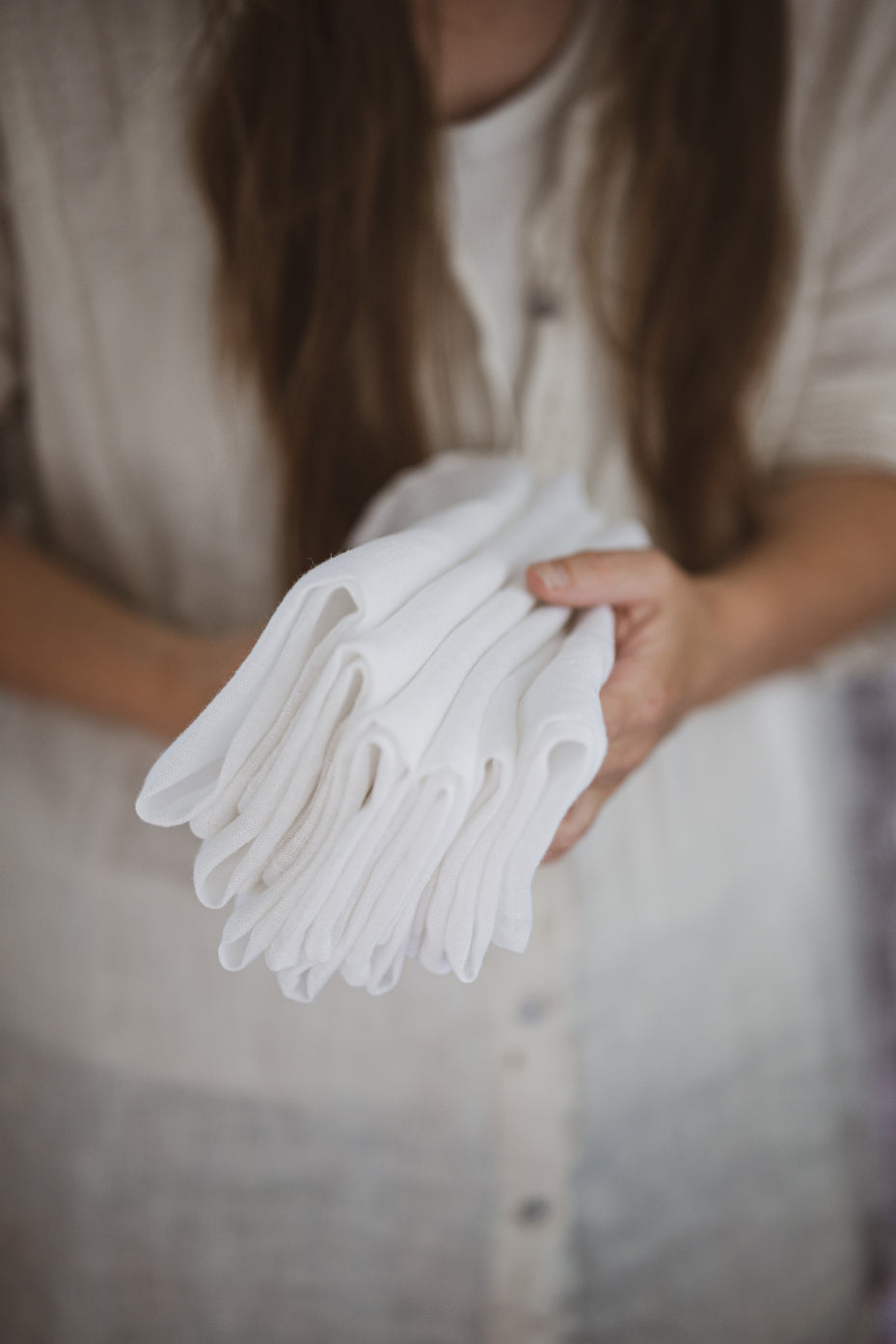 Gauze Linen Table Napkins Set of 2 Epic Linen