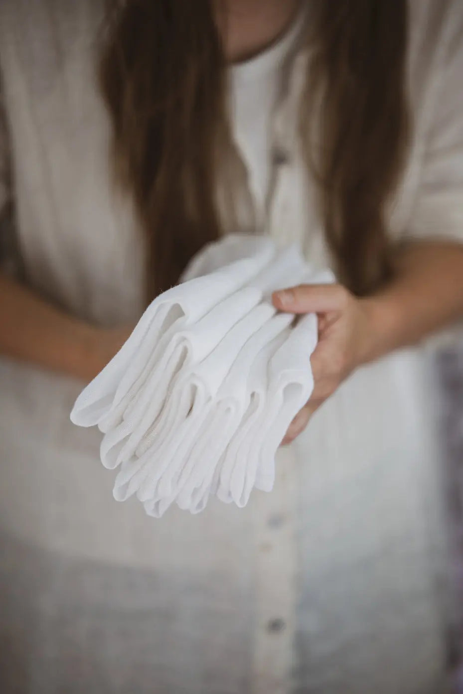 Gauze Linen Table Napkins Set of 2 Epic Linen