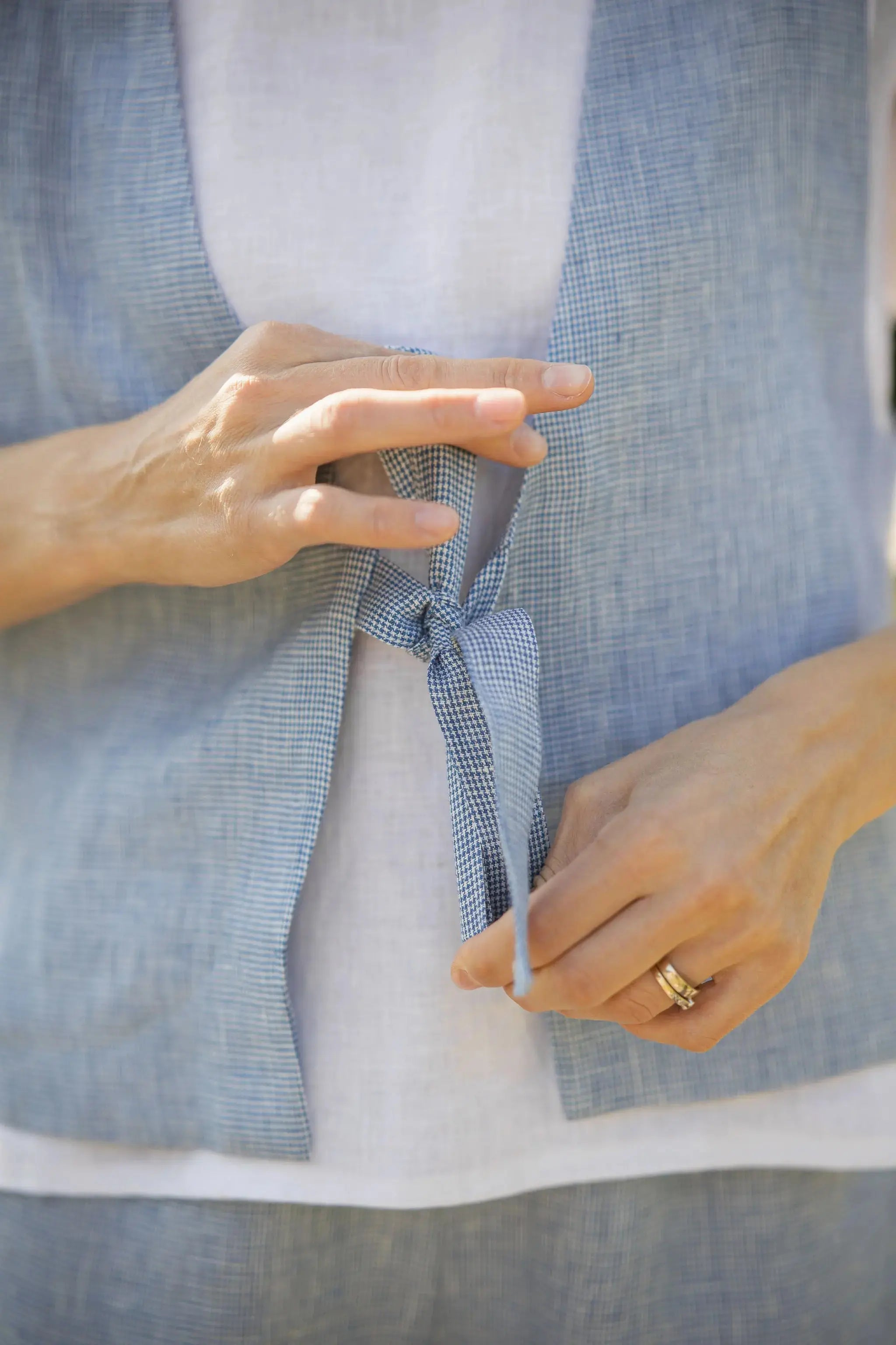 Boho Linen Vest Epic Linen