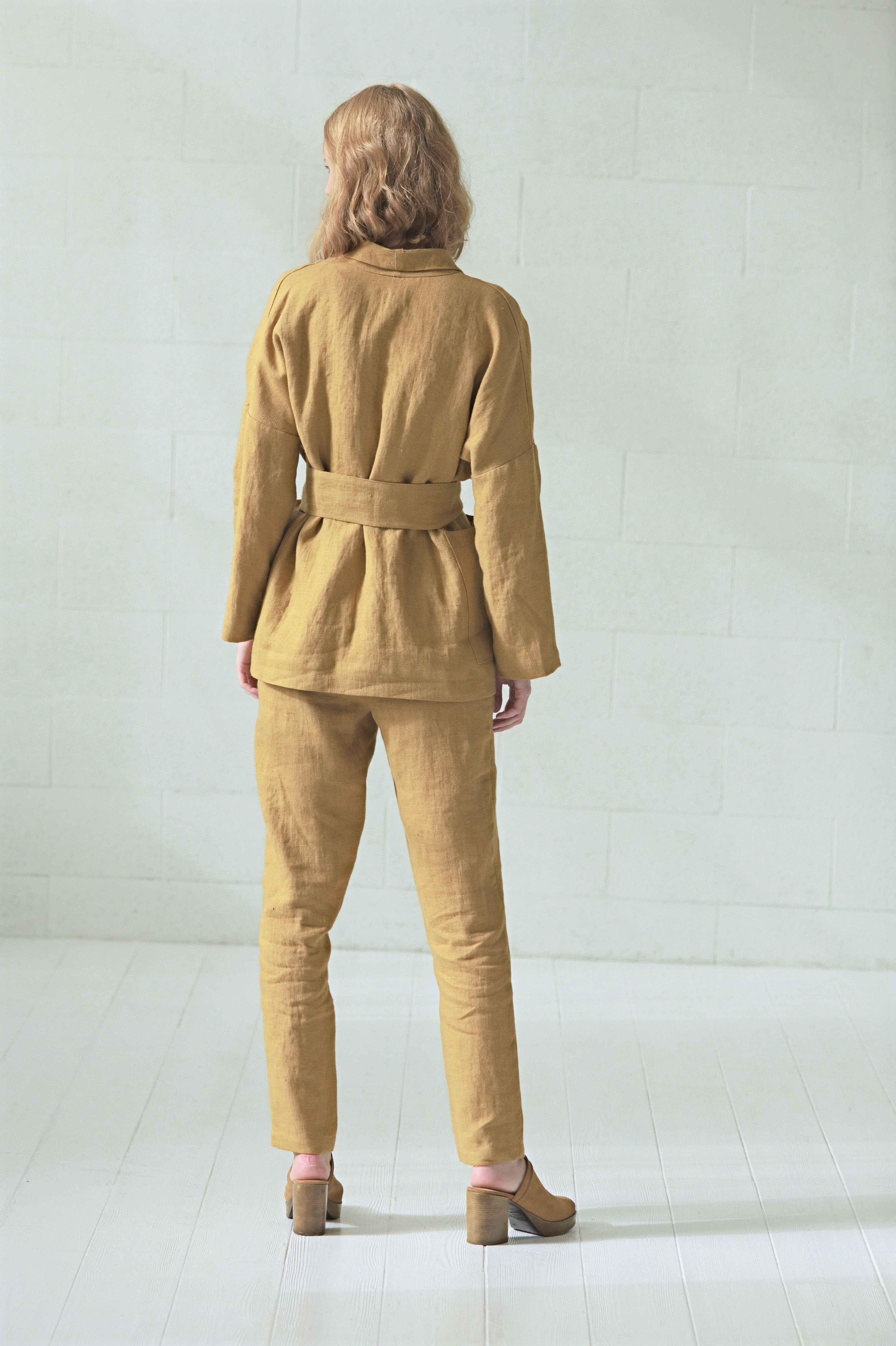 Classic Linen Jacket in Heavy Linen Epic Linen