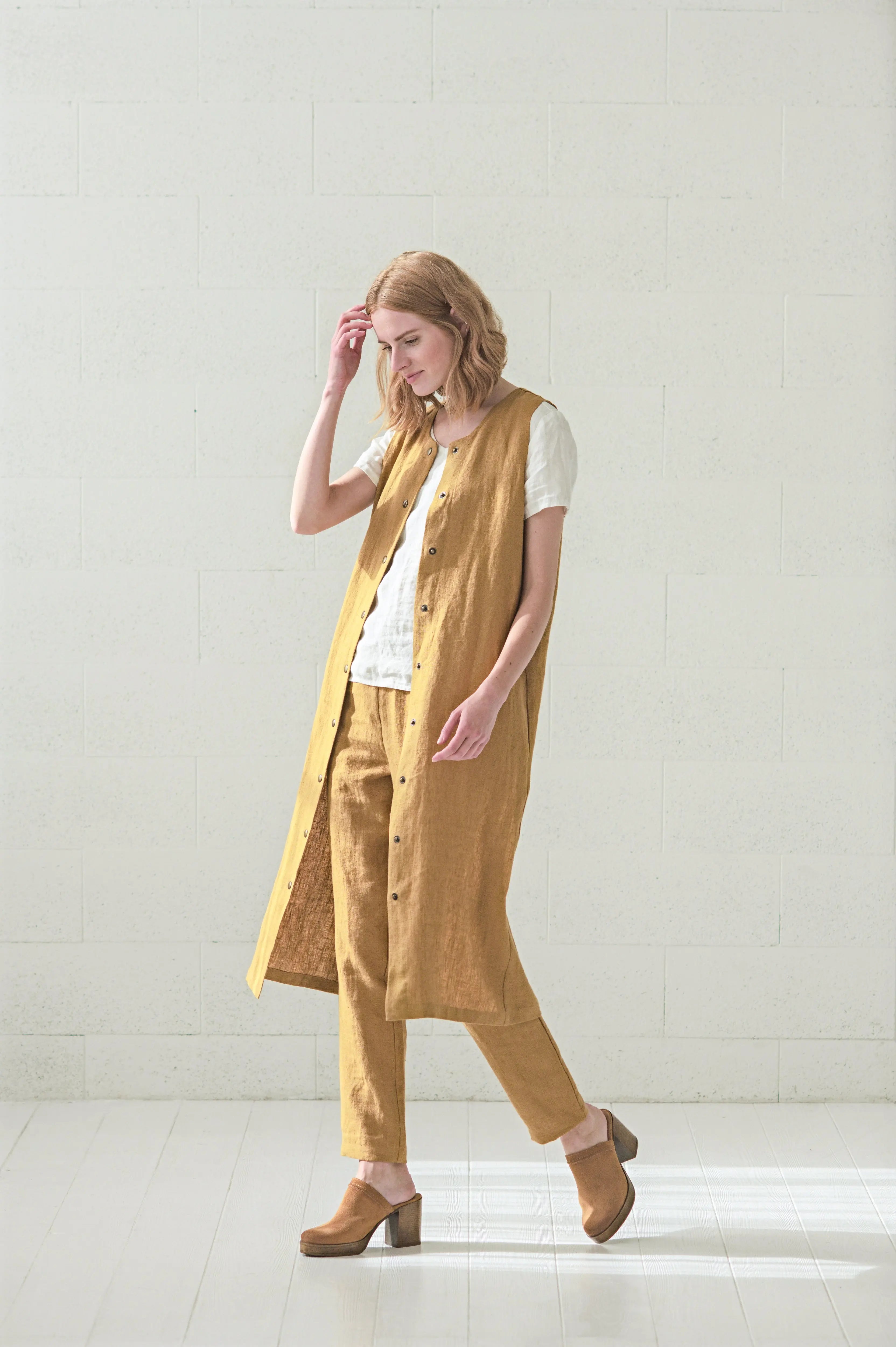 Linen Vest Dress Epic Linen