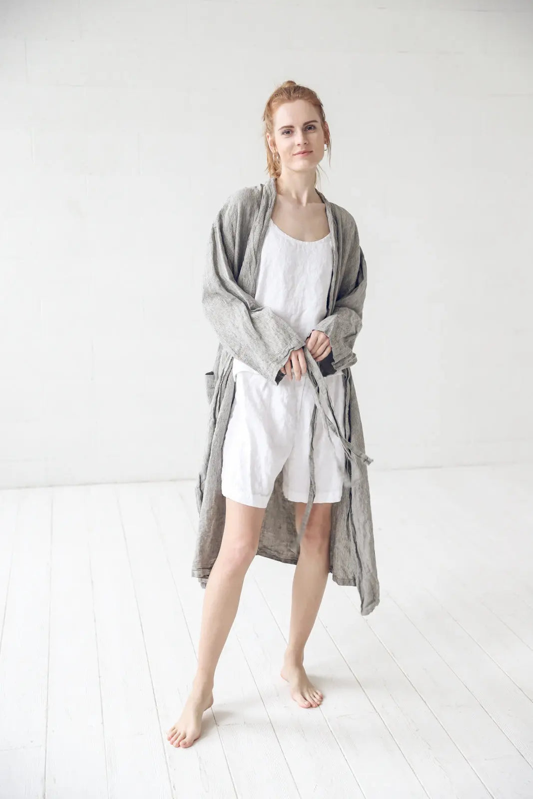 Natural Linen Pajama Set Epic Linen