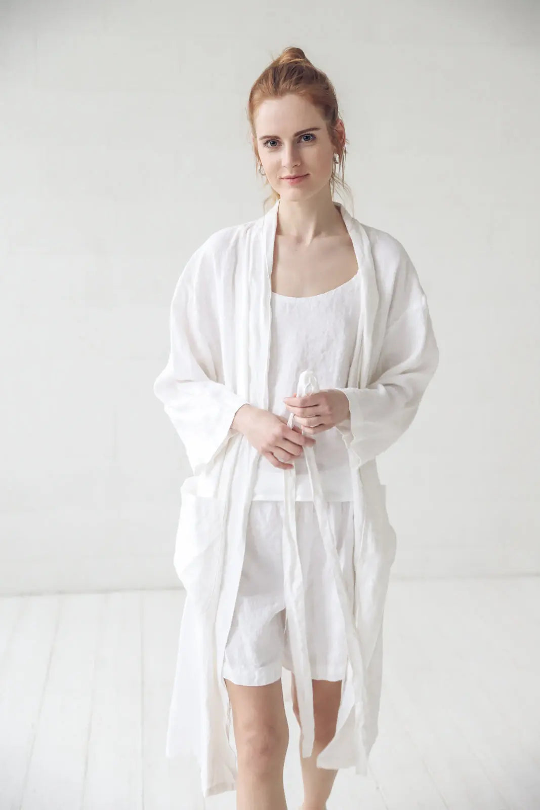 Natural Linen Pajama Set Epic Linen