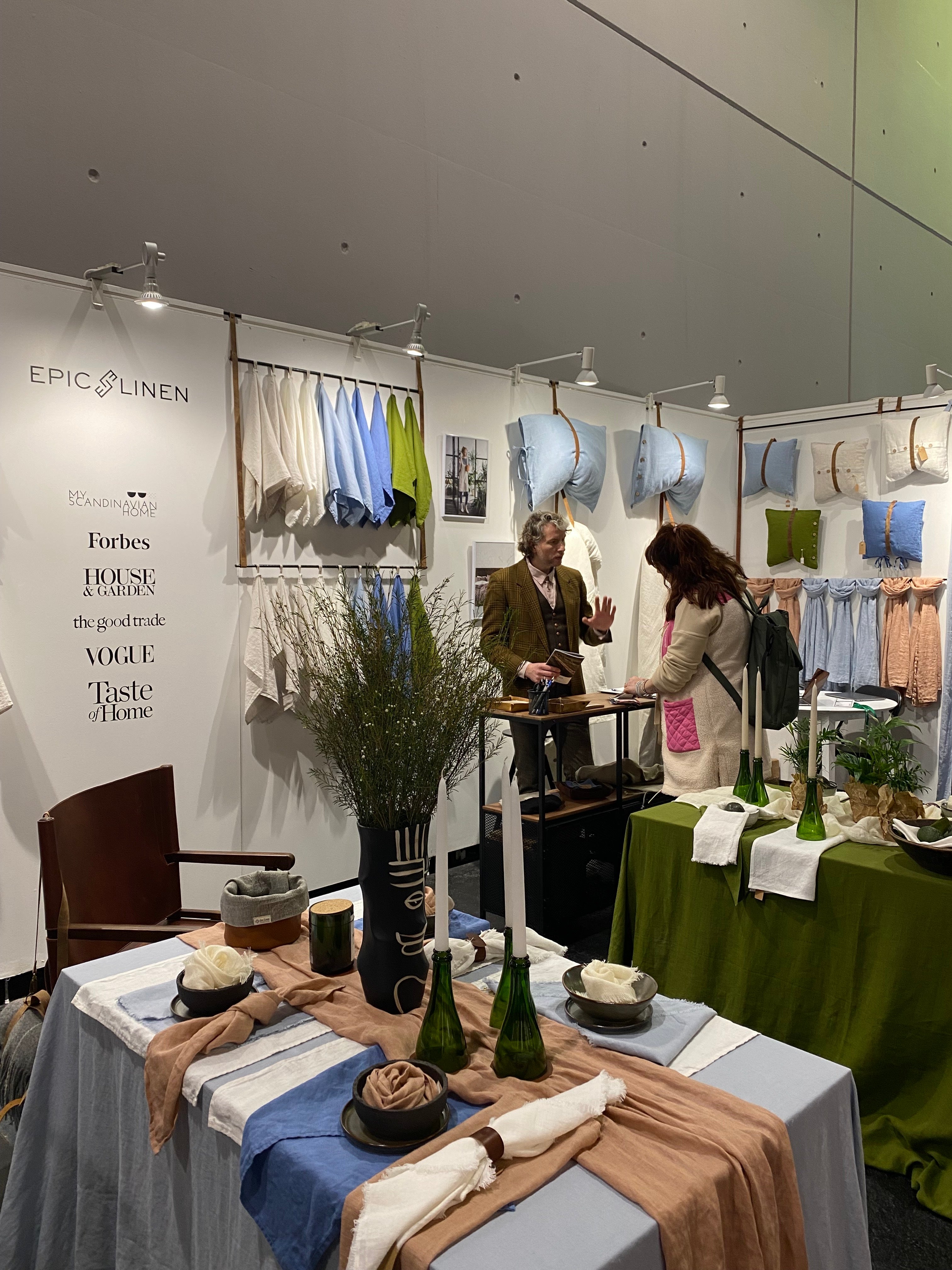 Ambiente. Wholesaler exhibition events, premium linen wholesale, Lithuanian quality linen, high-quality linen exhibitions, luxury linen trade shows, Lithuanian linen supplier, wholesale linen events, top linen exhibitors, B2B linen trade shows, Lithuanian linen manufacturers