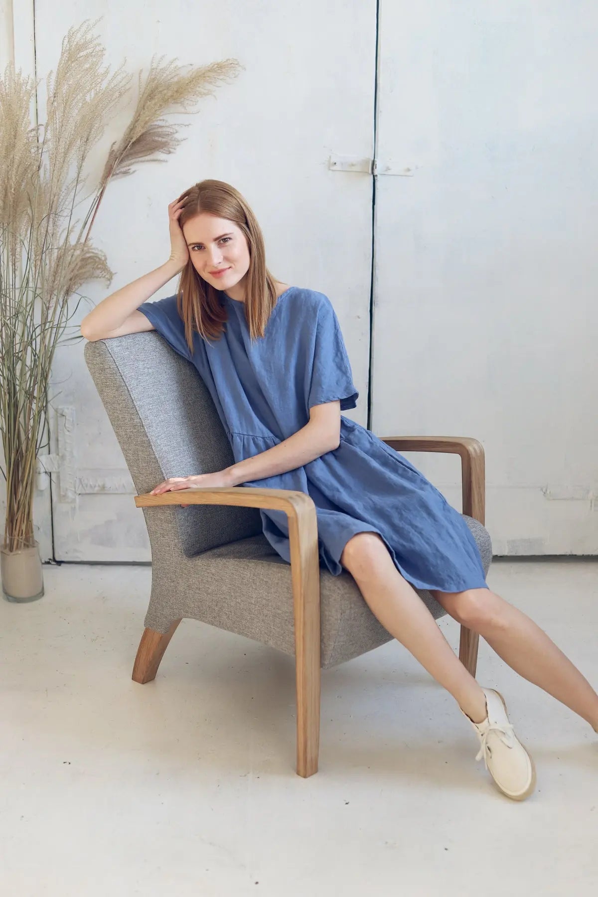 Loose Summer Linen Dress Epic Linen