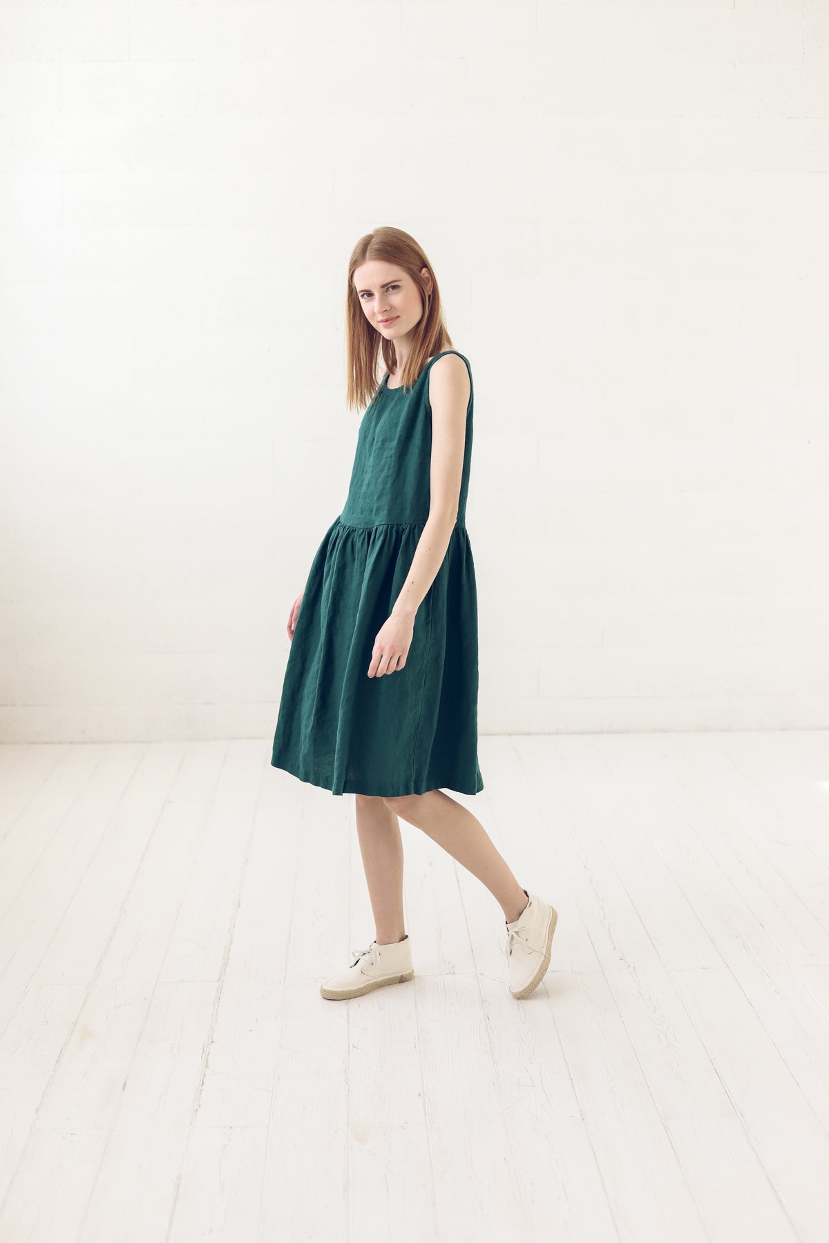 Summer Linen Dress with Pockets Epic Linen