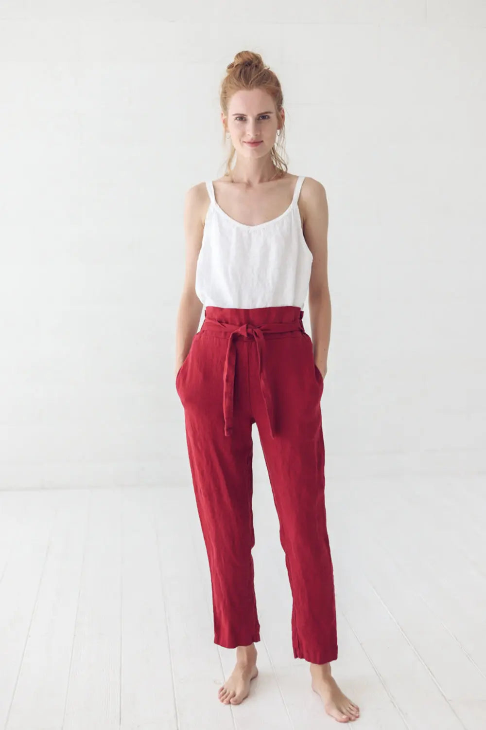 READY TO SHIP Linen Pants Prague