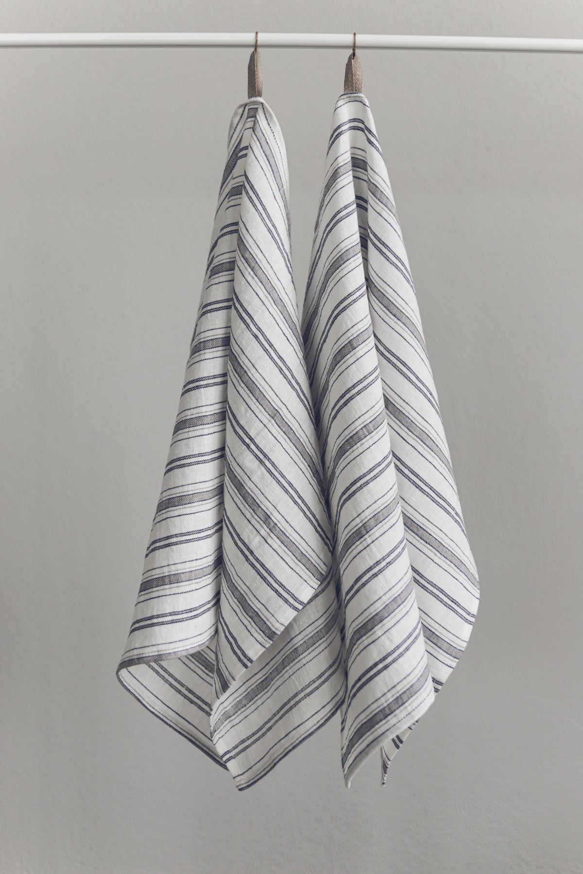 100 % Pure Plain Natural Off-White Linen Kitchen Tea Towels x 2 (Copy) Epic Linen