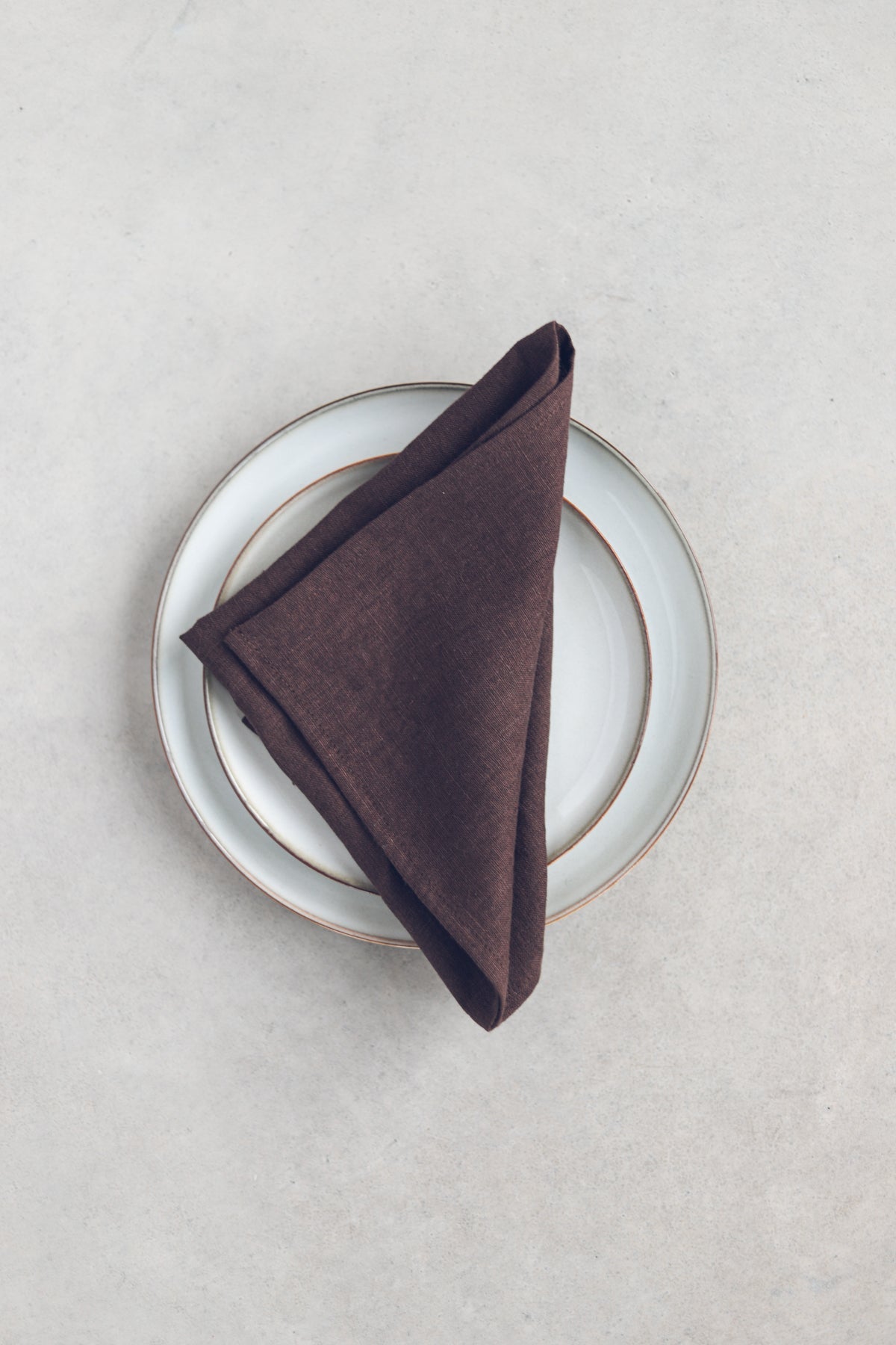 Natural Linen Table Napkins in Dark Colors Set of 2 Epic Linen