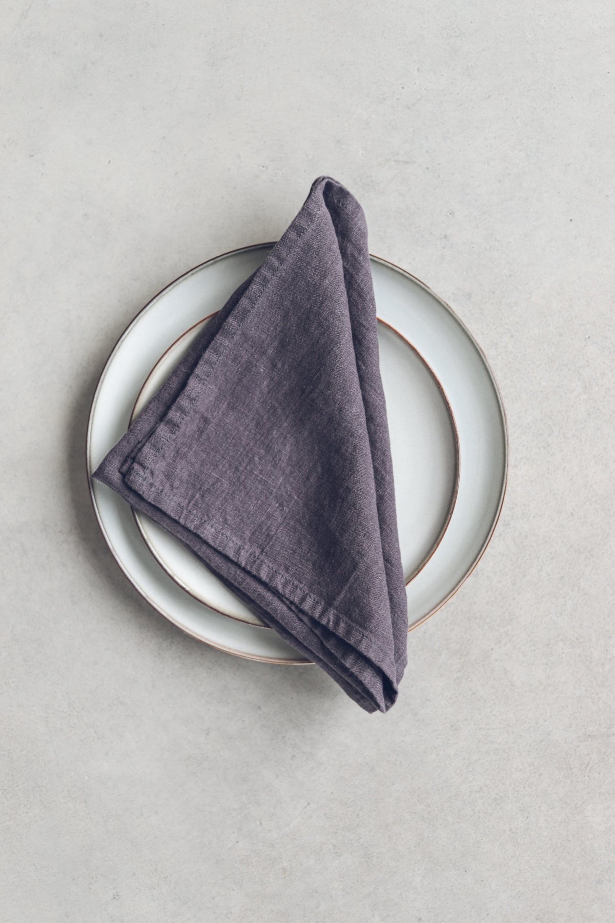Natural Linen Table Napkins in Dark Colors Set of 2 Epic Linen