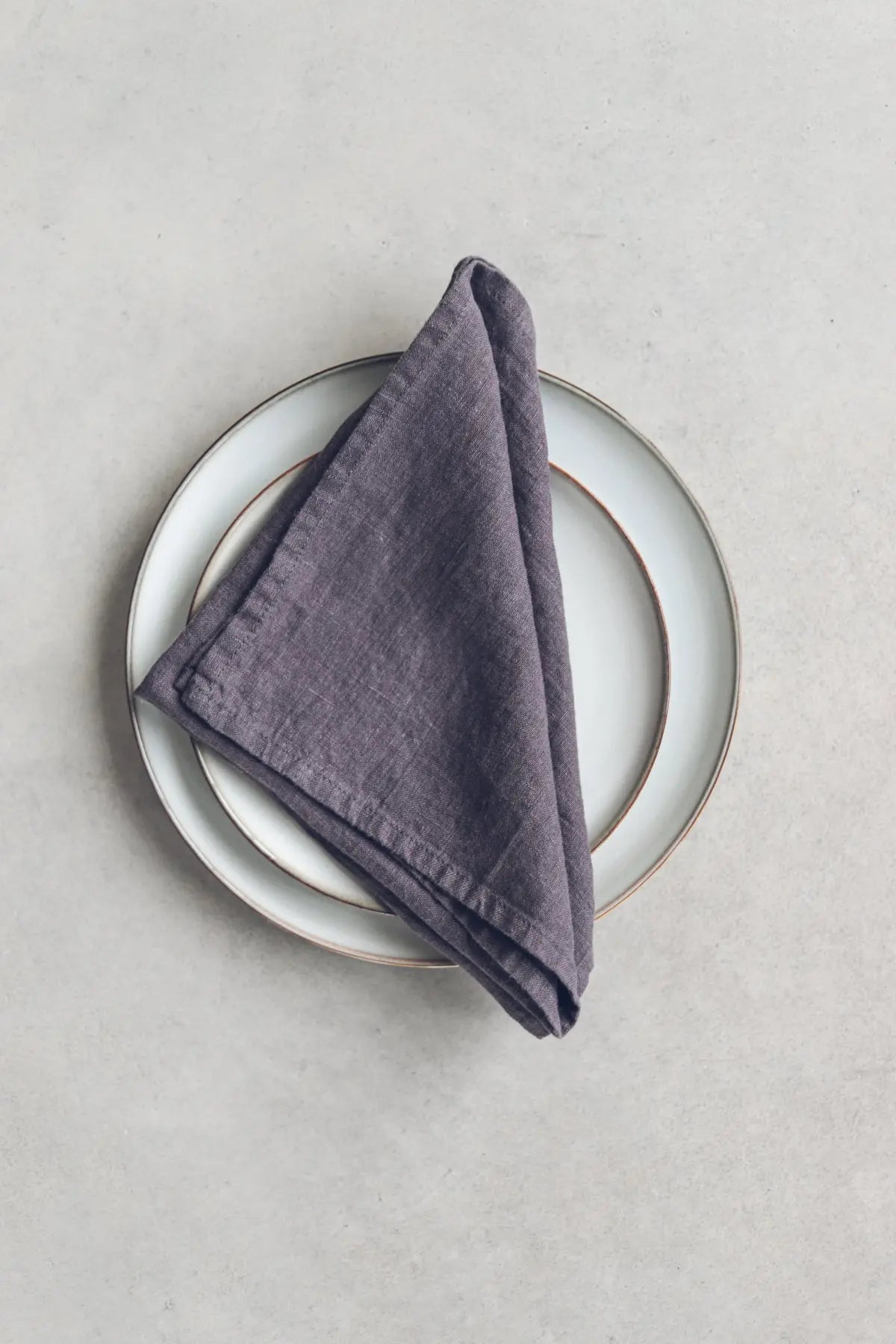 Natural Linen Table Napkins in Dark Colors Set of 2 Epic Linen