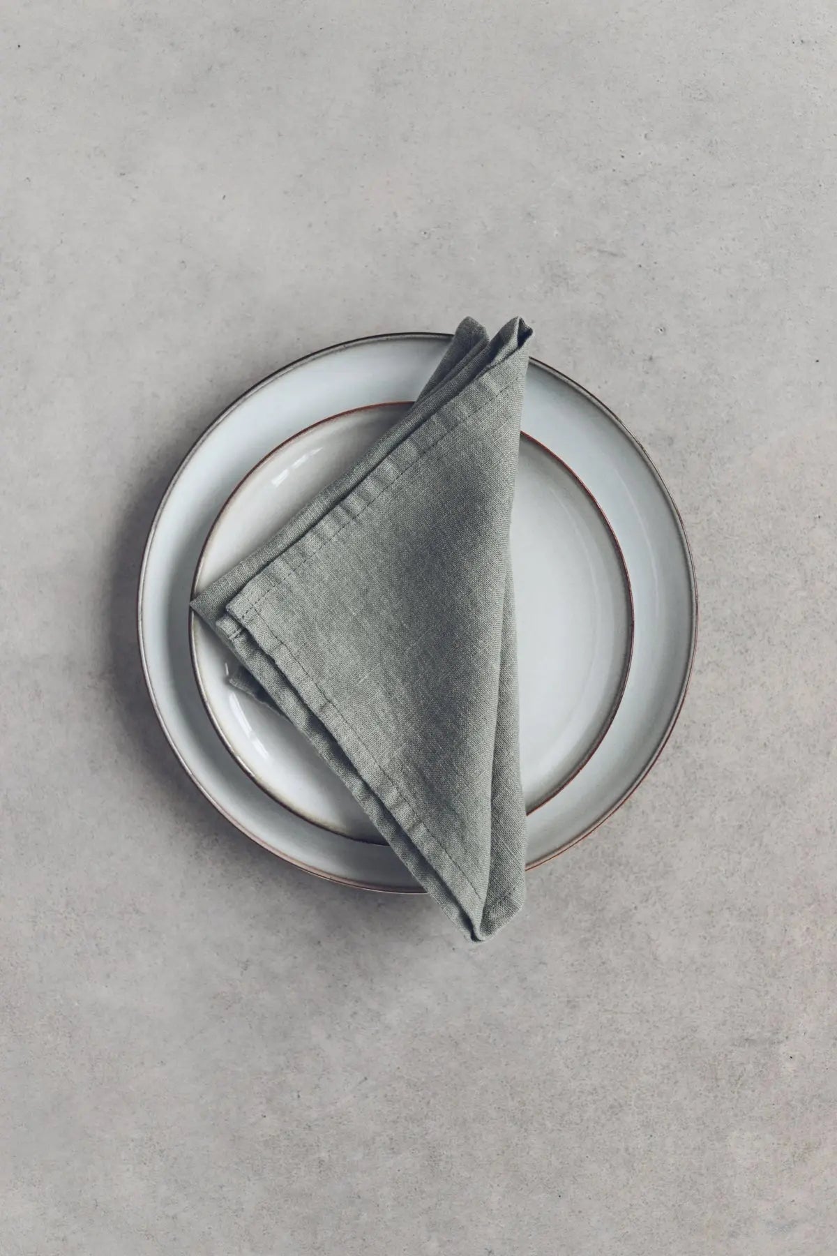 Natural Linen Fringes Table Napkins Set of 2 Epic Linen