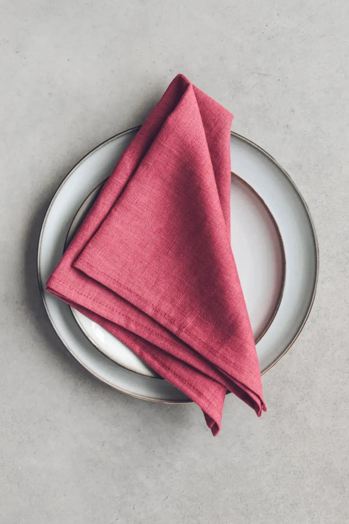 Natural Linen Table Napkins in Bright Colors Set of 2 Epic Linen