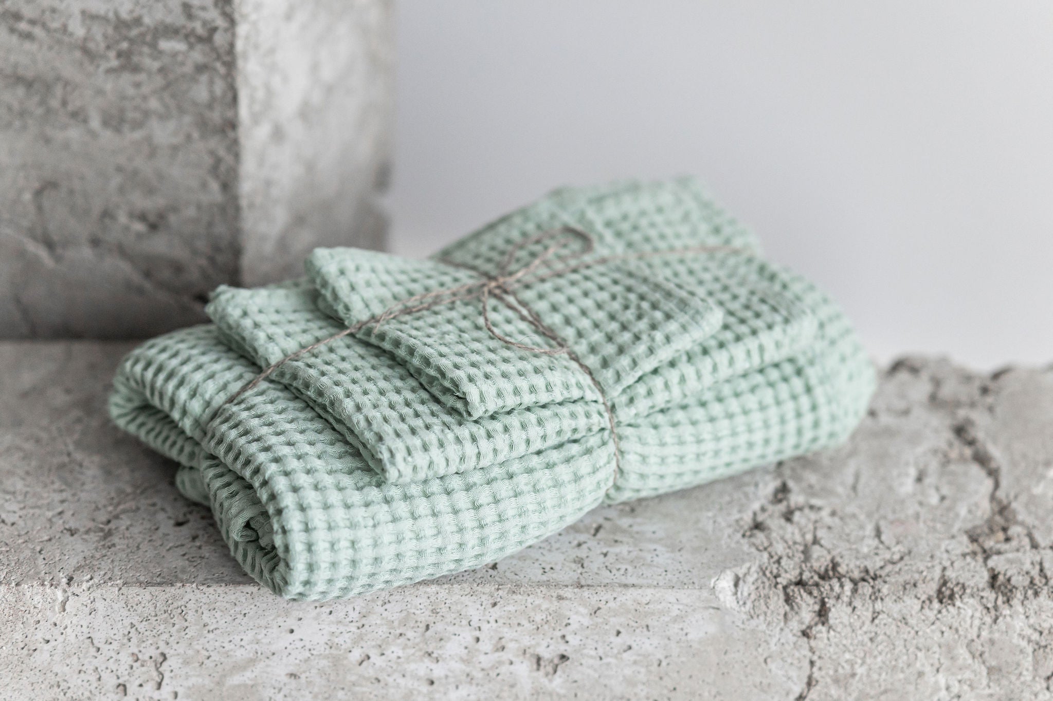 Linen Waffle Towels | Set of 3 Epic Linen
