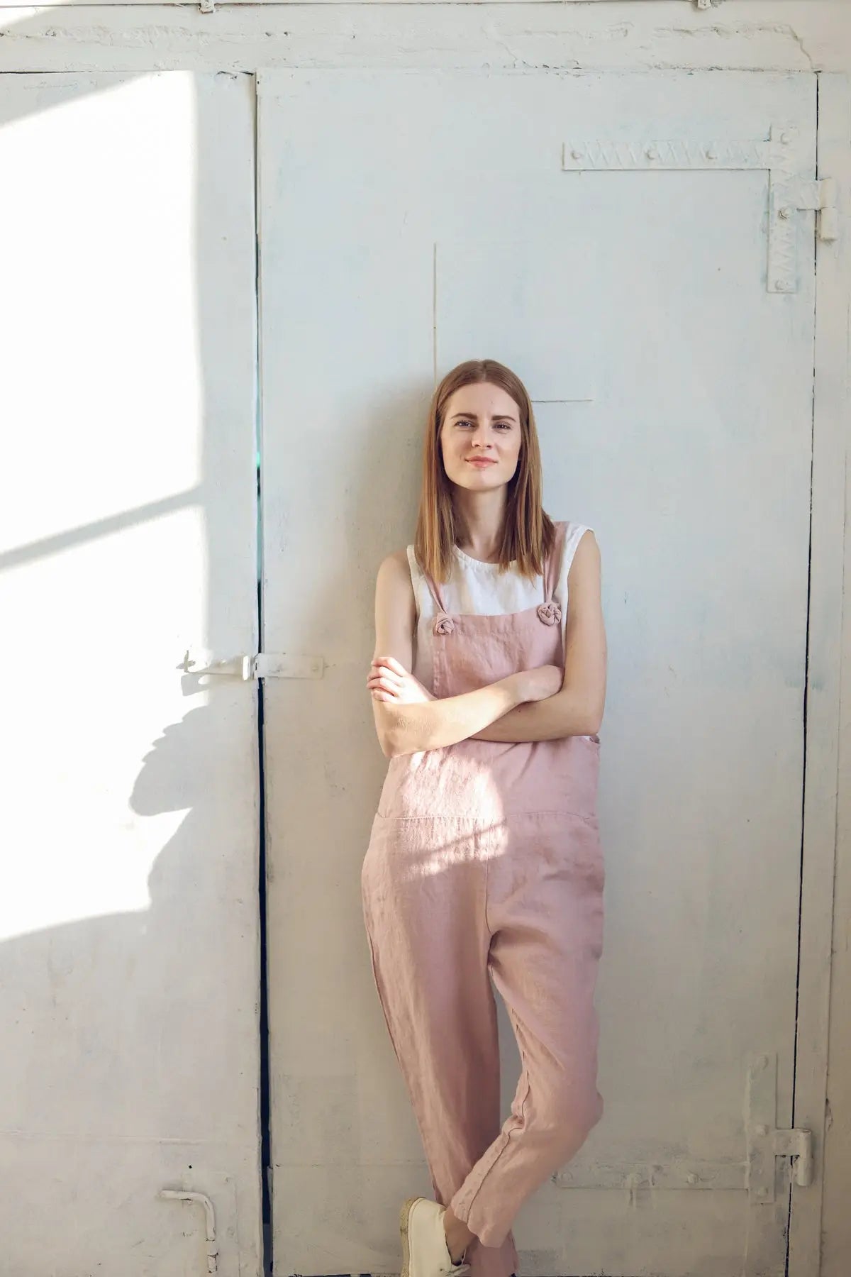 READY TO SHIP: Women's Casual Jumpsuit - Epic Linen conscious fashion