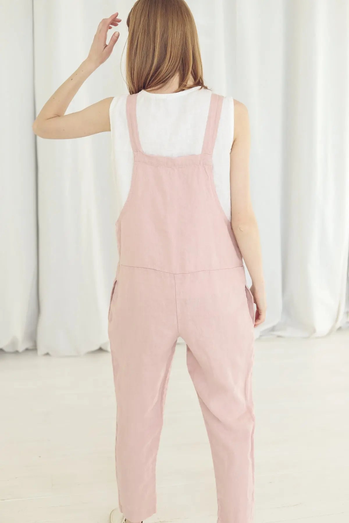 READY TO SHIP: Women's Casual Jumpsuit - Epic Linen conscious fashion
