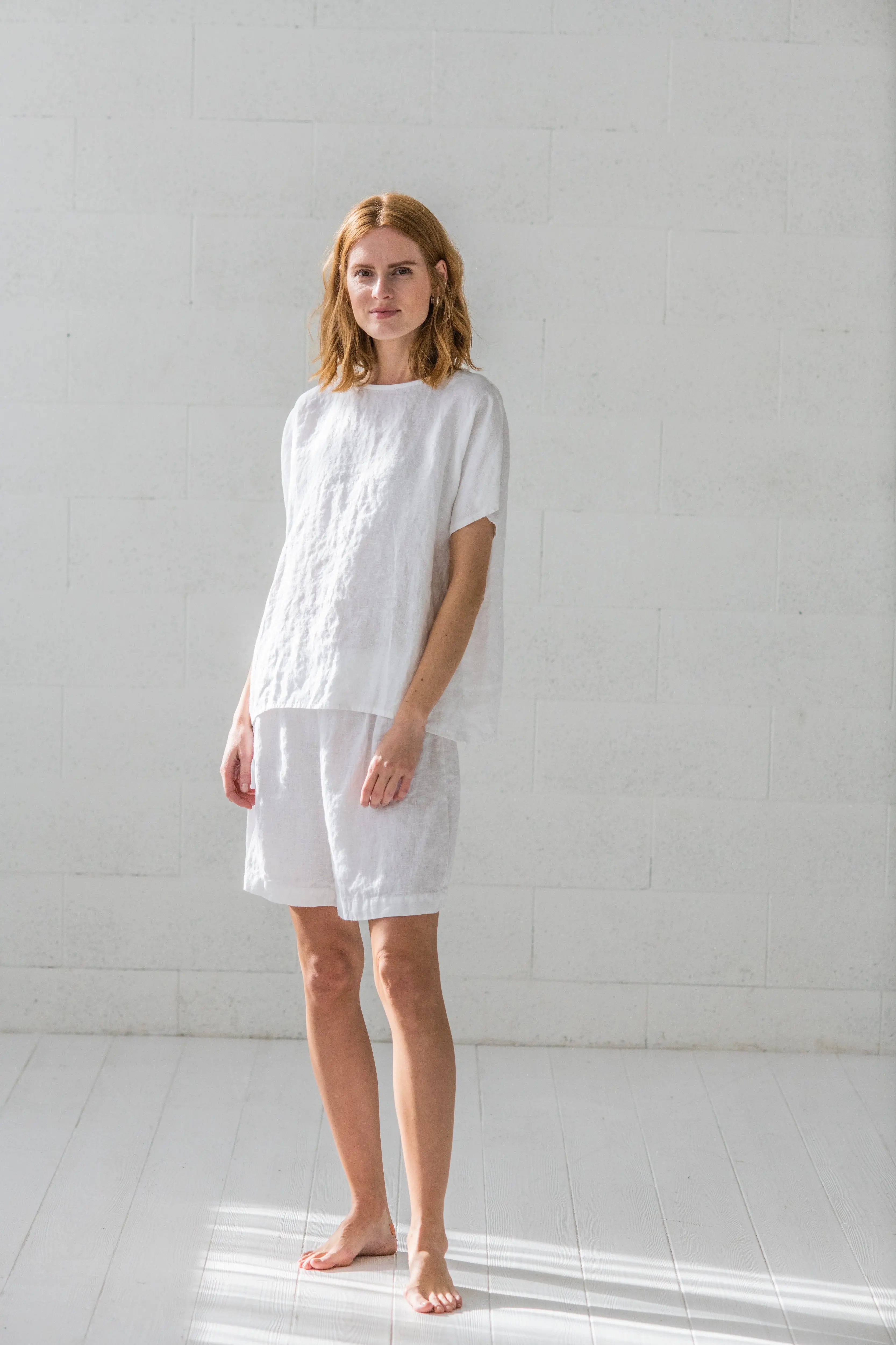 Natural Linen Pajama Set Epic Linen