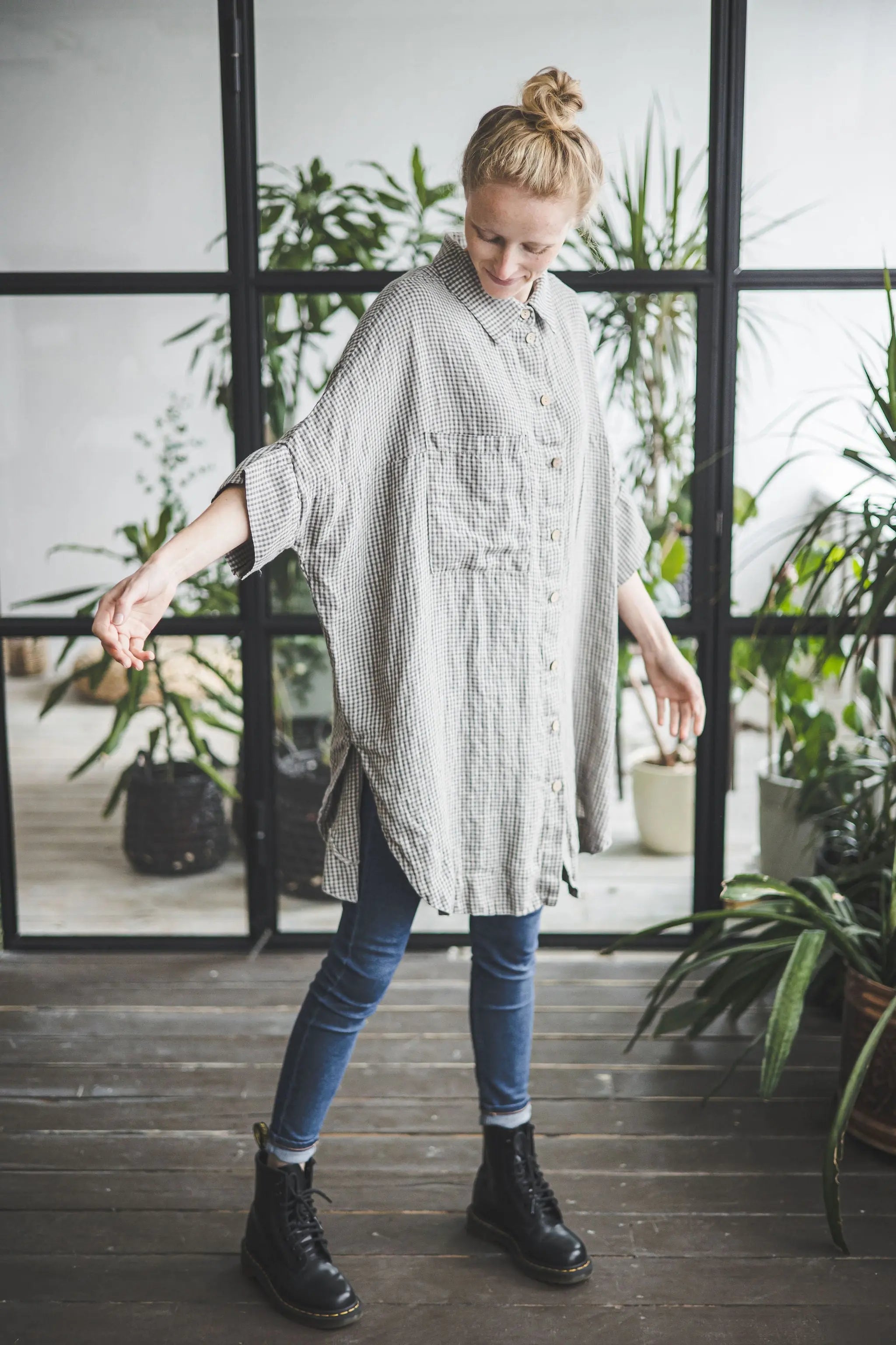 Linen Oversized Shirt - Epic Linen conscious fashion