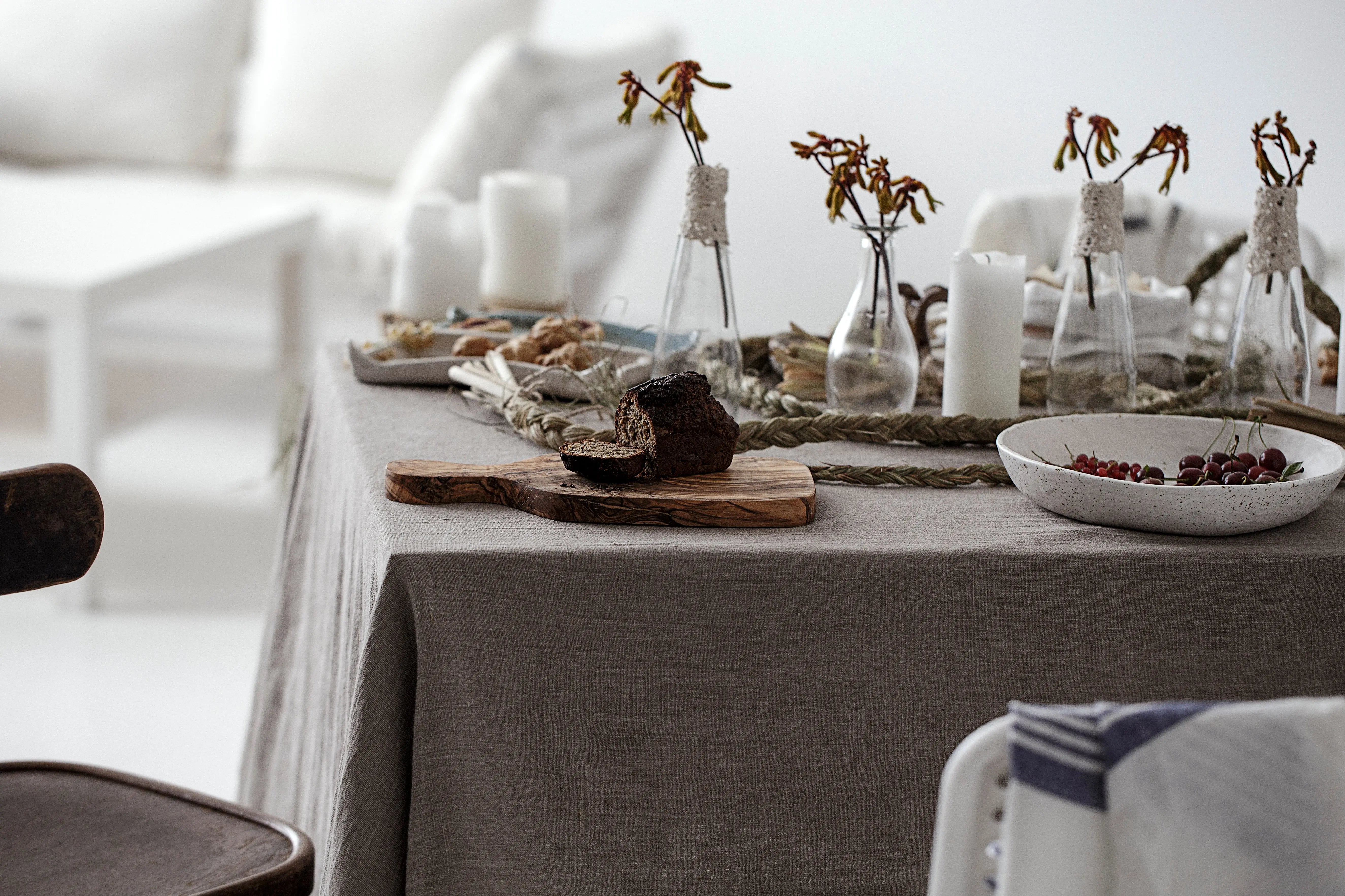 Soft Natural Linen Tablecloth Epic Linen