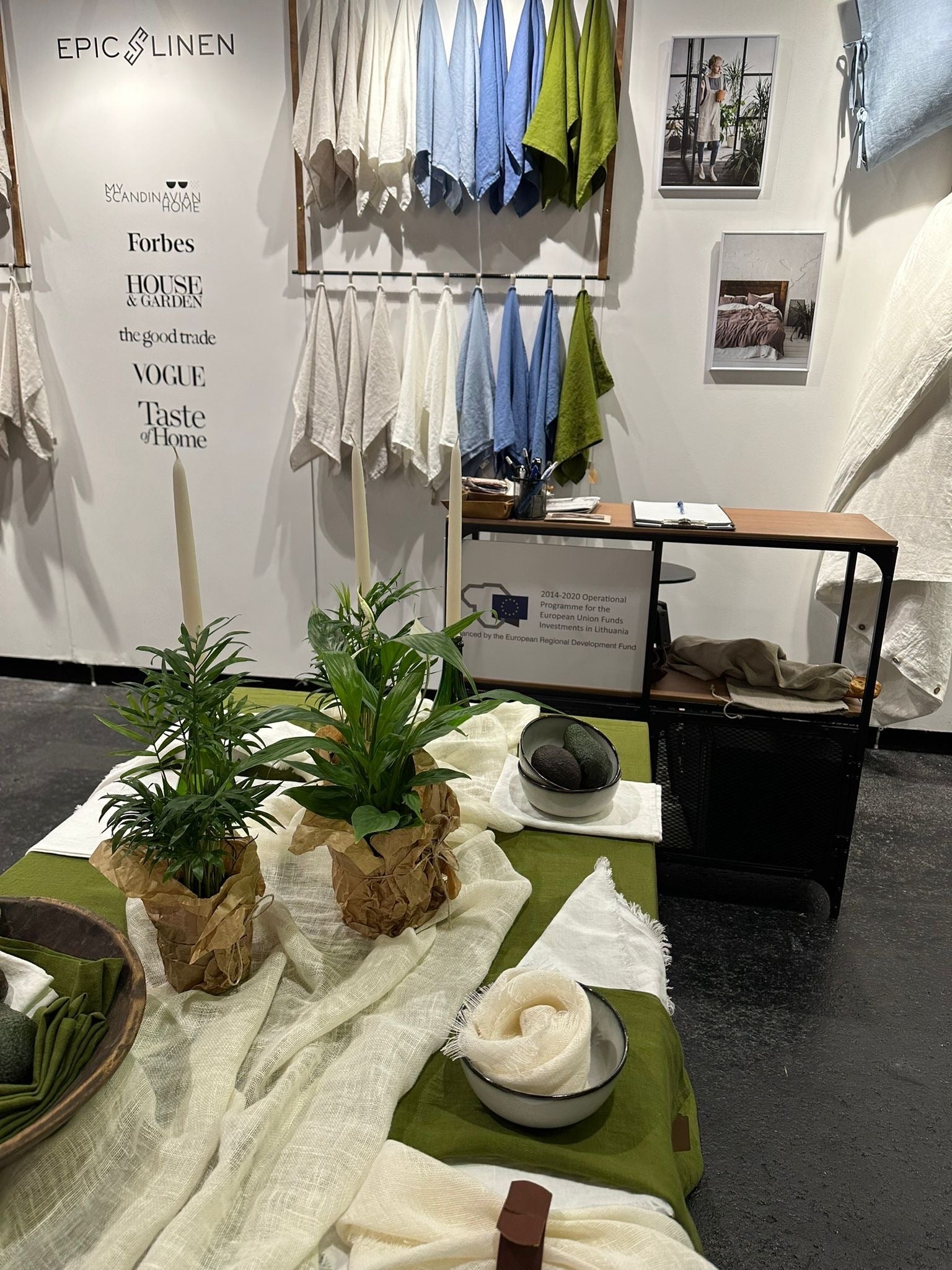 Ambiente. Wholesaler exhibition events, premium linen wholesale, Lithuanian quality linen, high-quality linen exhibitions, luxury linen trade shows, Lithuanian linen supplier, wholesale linen events, top linen exhibitors, B2B linen trade shows, Lithuanian linen manufacturers