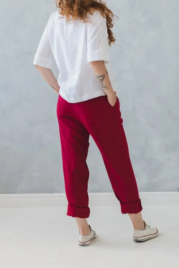 Linen Pants Oslo - Epic Linen luxury linen