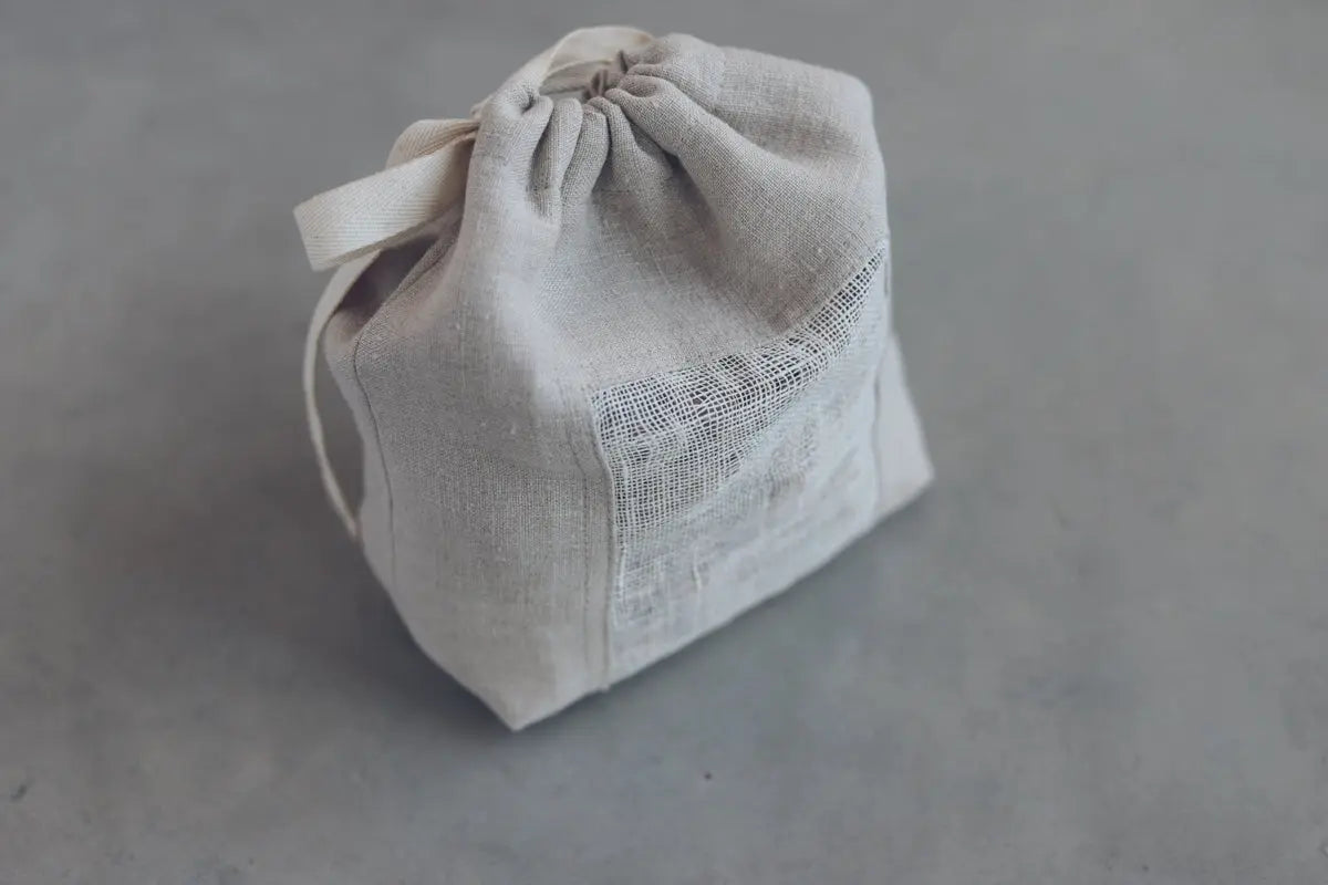 Set of 3 Kitchen Linen Storage Bags Epic Linen