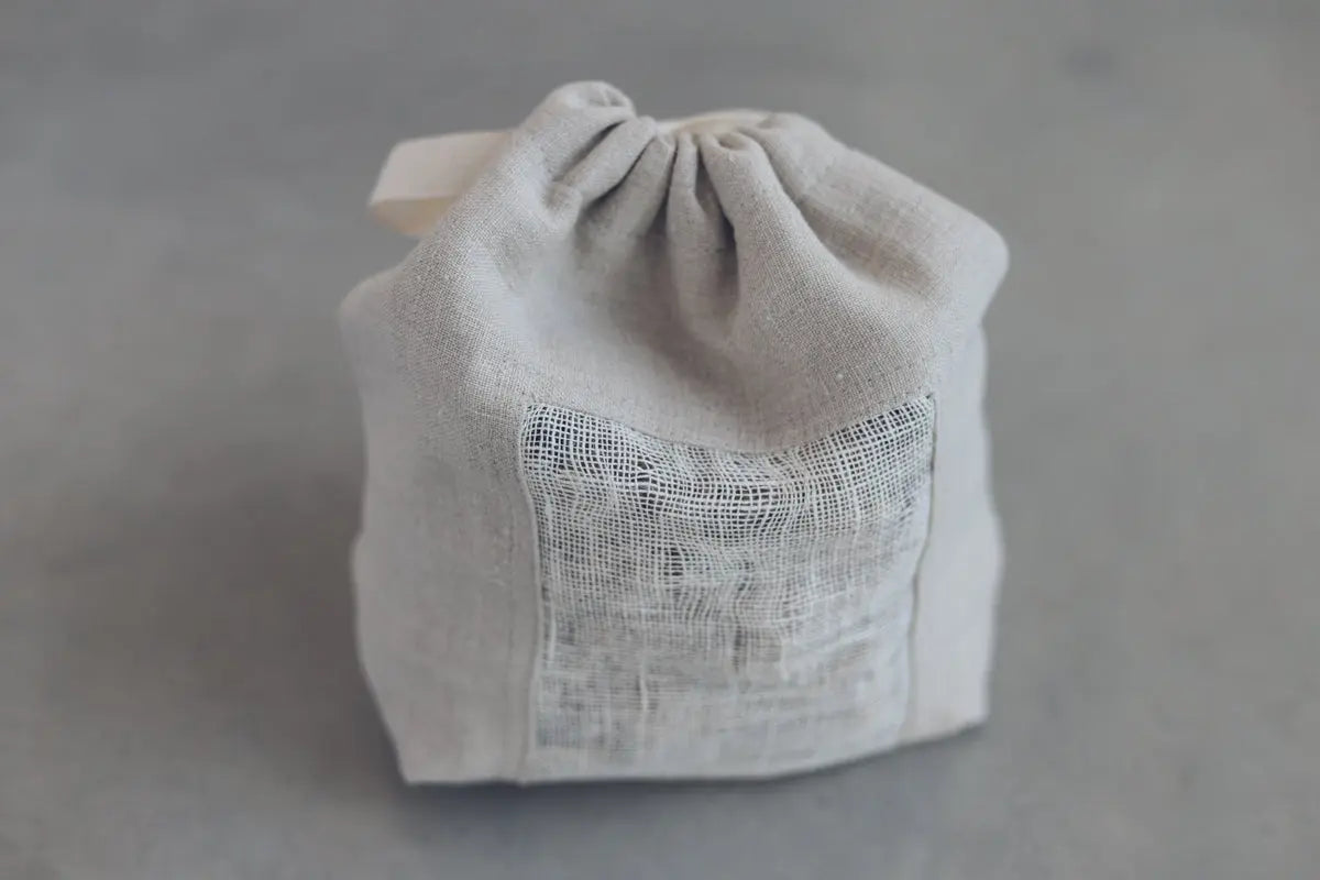Set of 3 Kitchen Linen Storage Bags Epic Linen