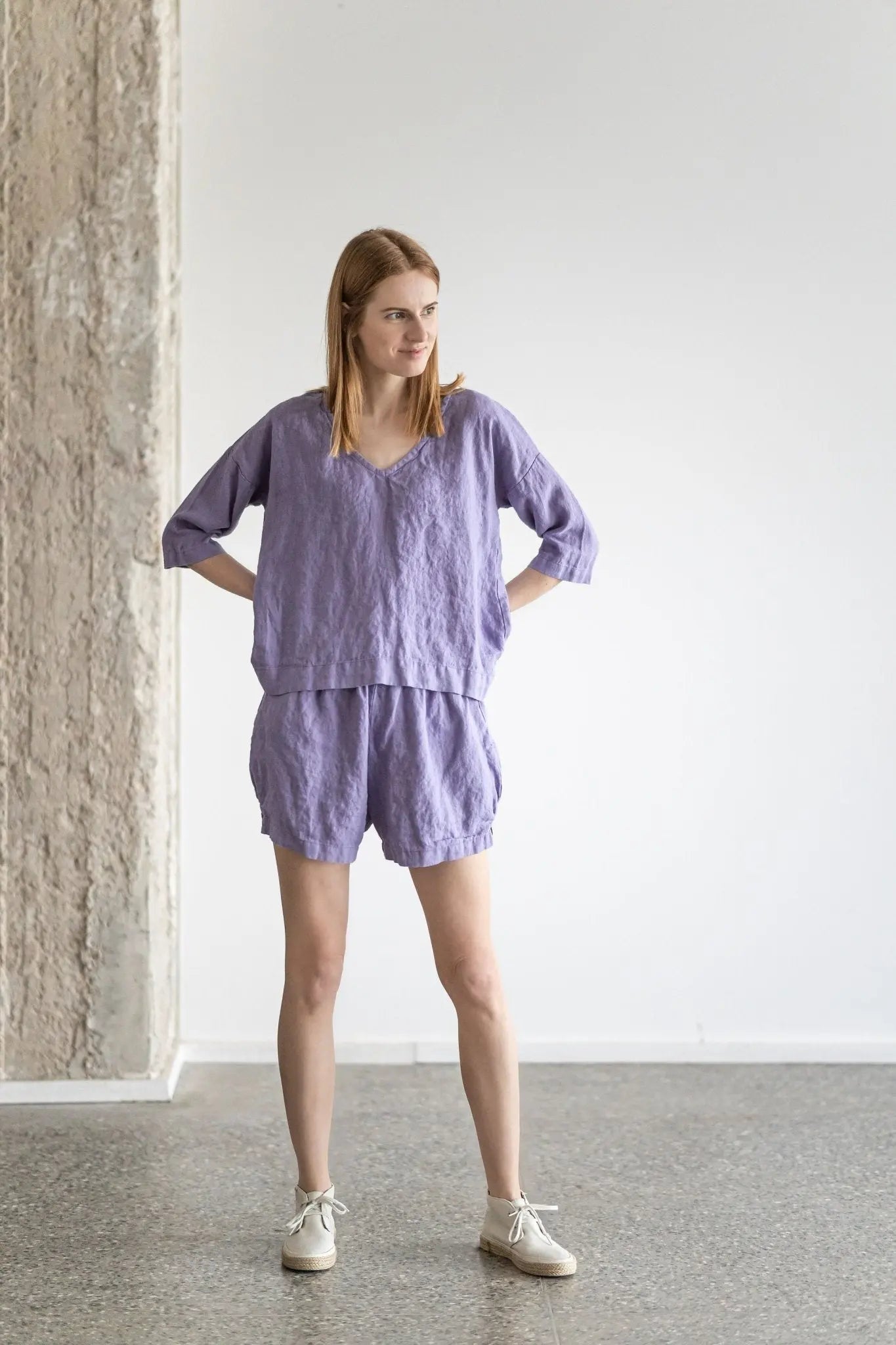 Linen Top Nora - Epic Linen luxury linen