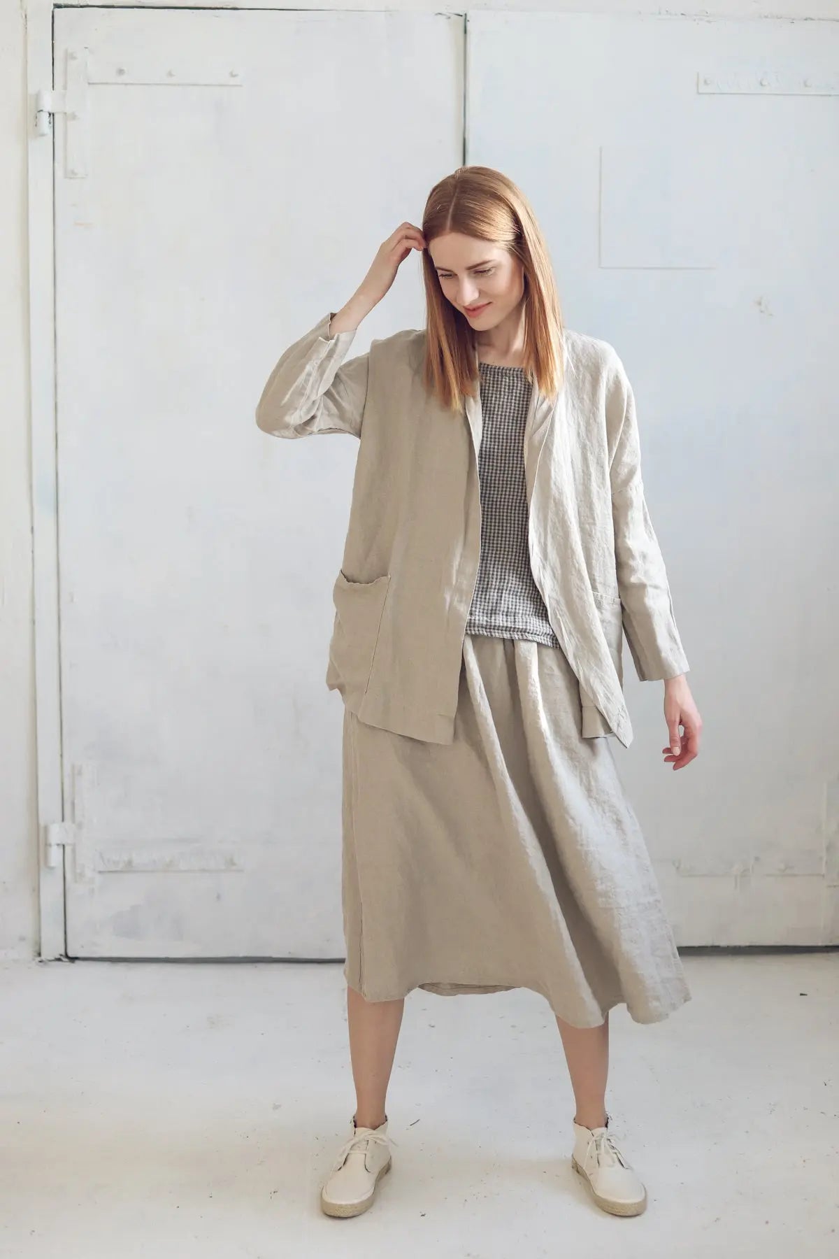 Loose Linen Jacket Epic Linen
