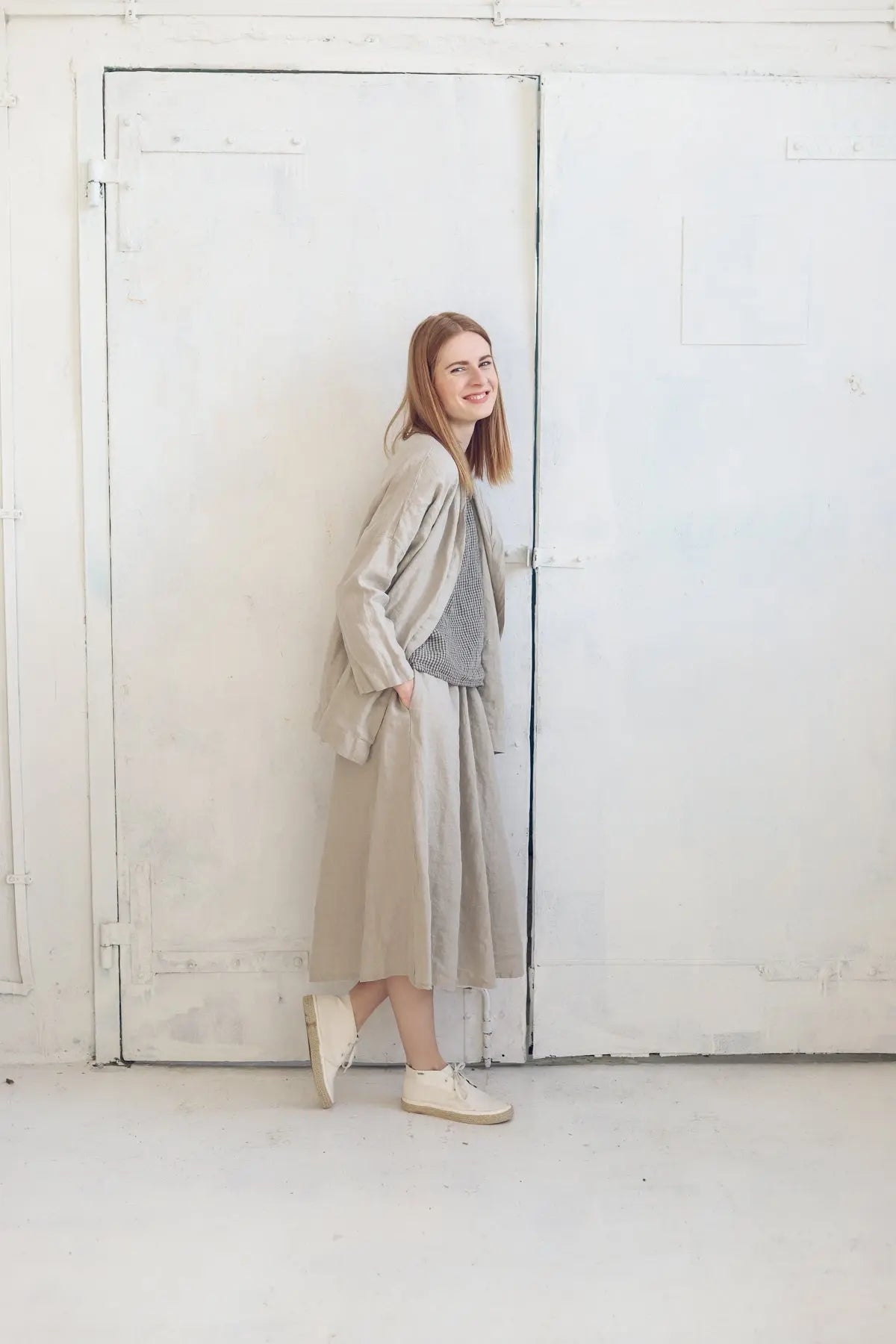 Loose Linen Jacket Epic Linen