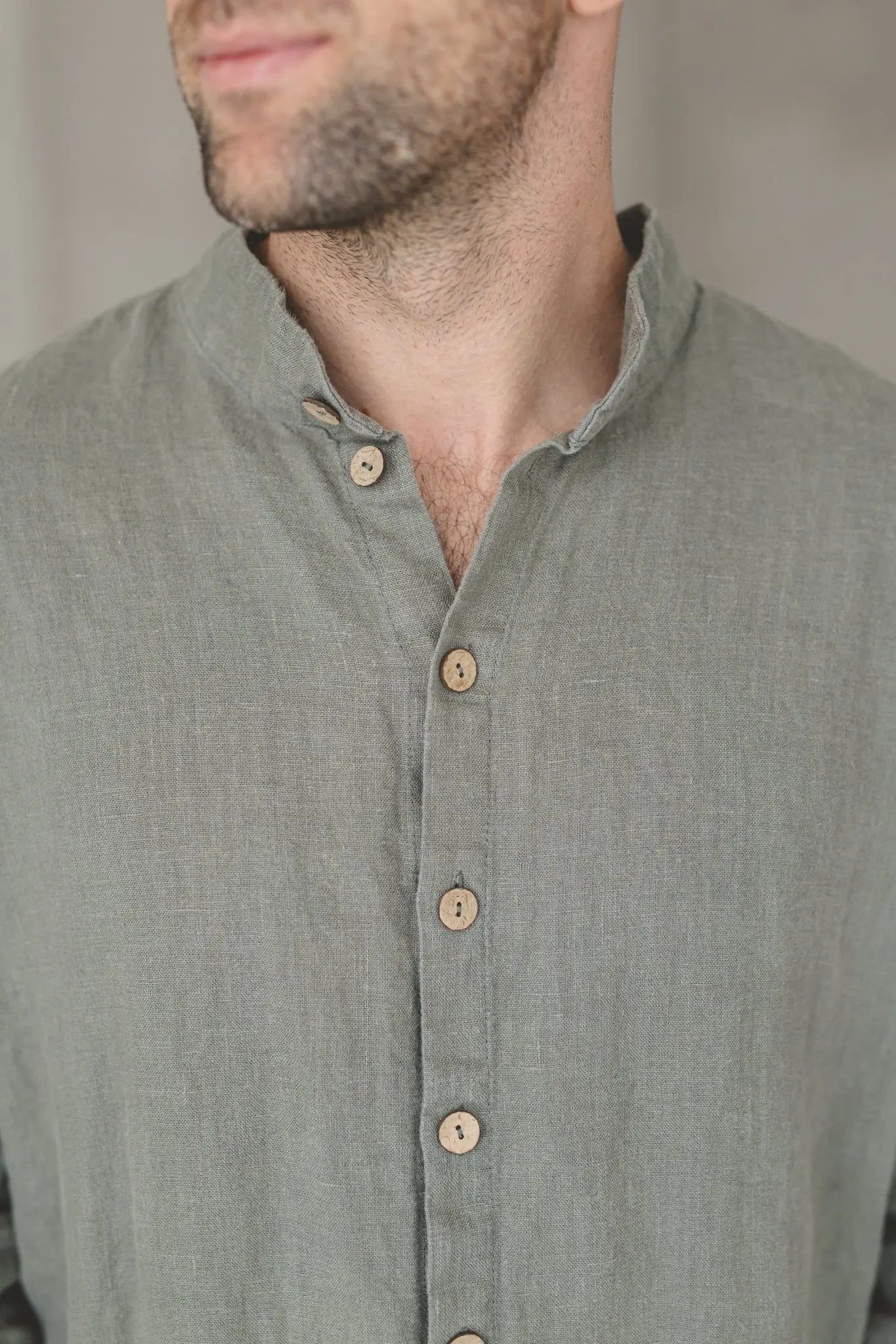 Oxford Linen Men's Shirt - Epic Linen luxury linen