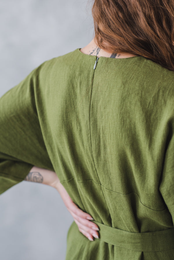 Soft Long Linen Jumpsuit Epic Linen