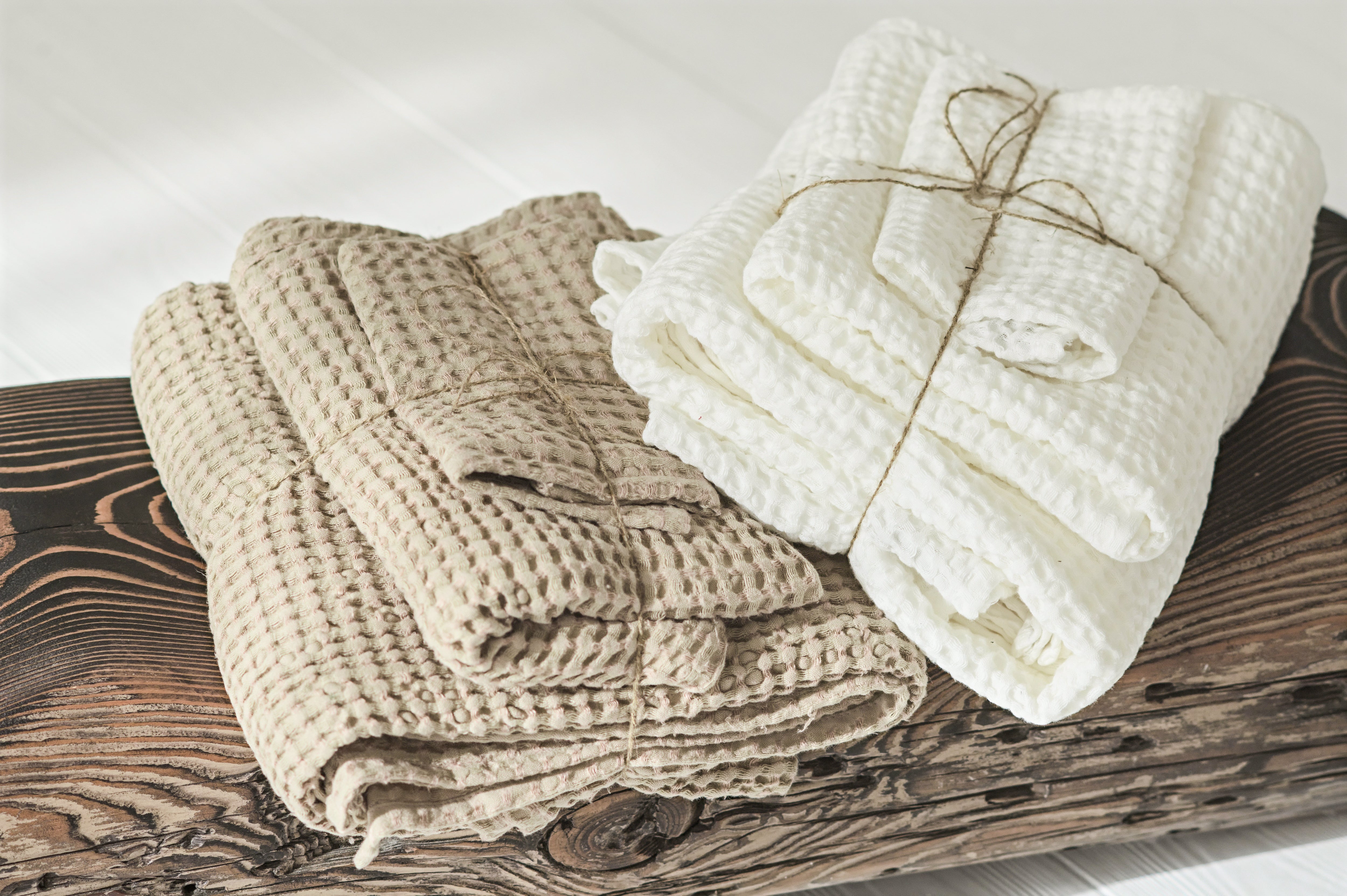 Linen Waffle Towels | Set of 3 Epic Linen