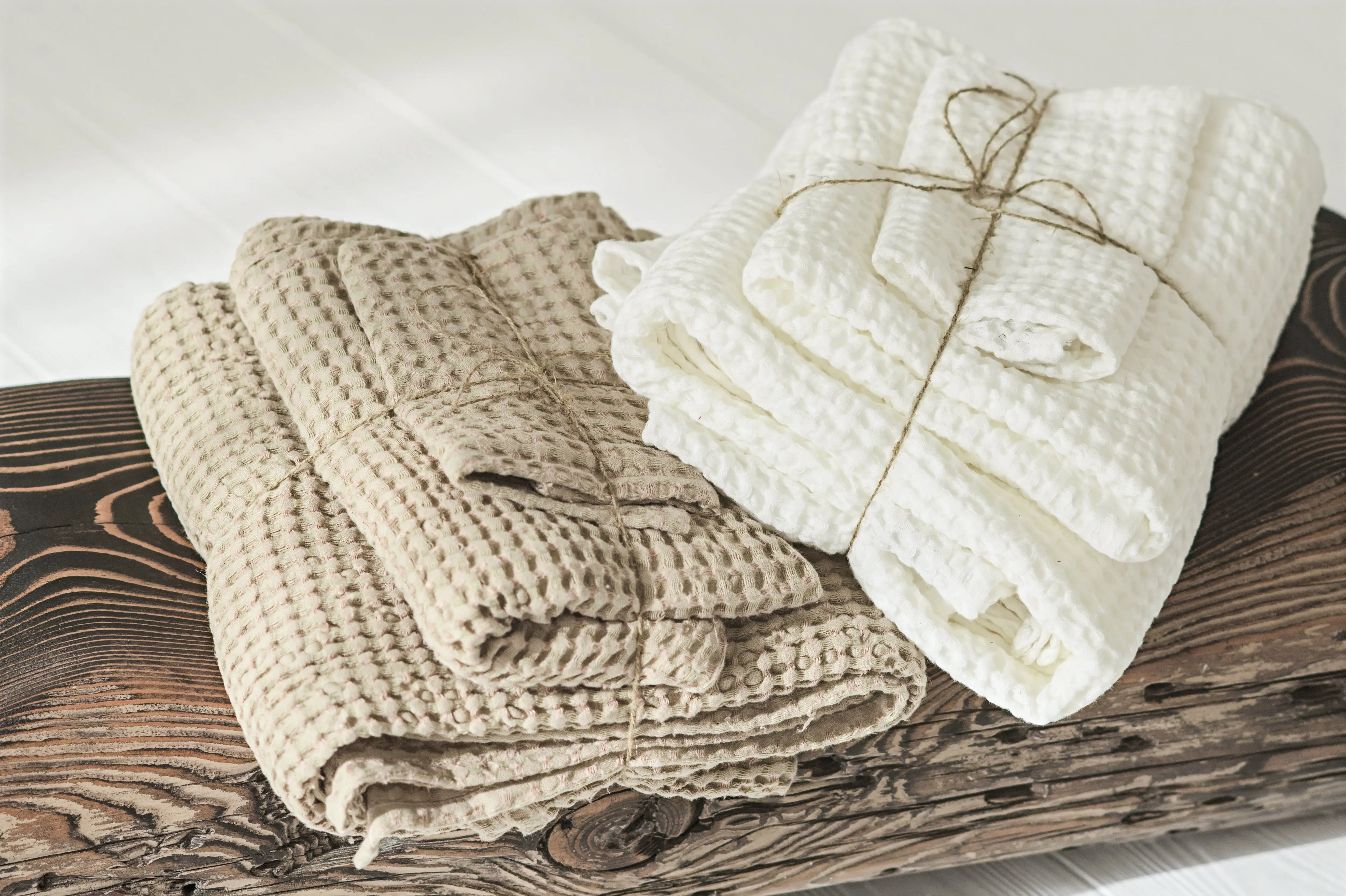 Linen Waffle Towels | Set of 3 Epic Linen